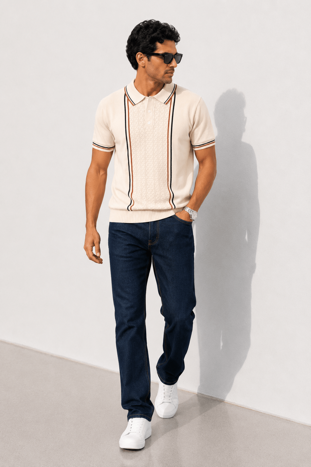 IMPORTED KNITTED SKIN POLO Reality
