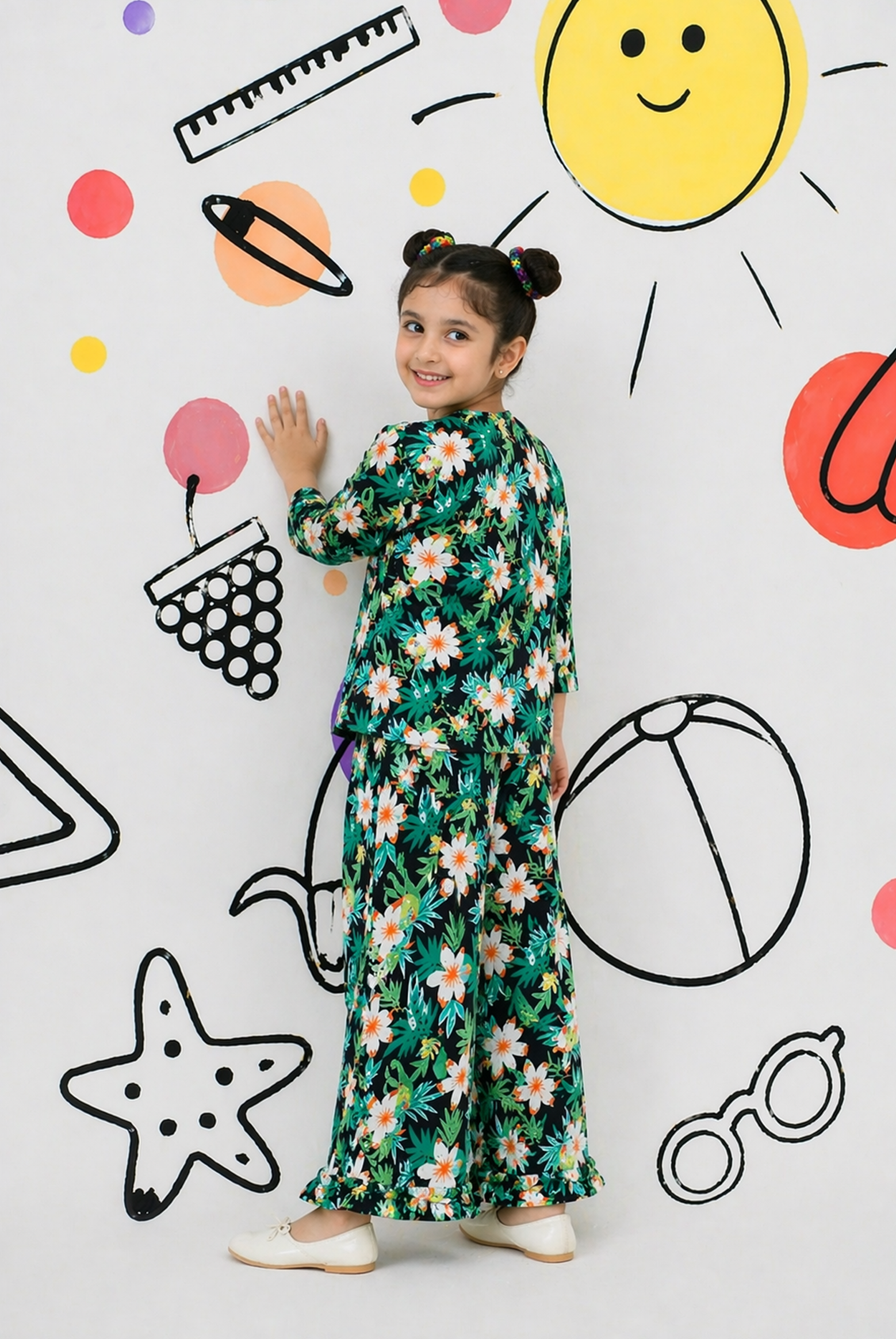 NAVY BLOSSOM BEAT SUIT Reality