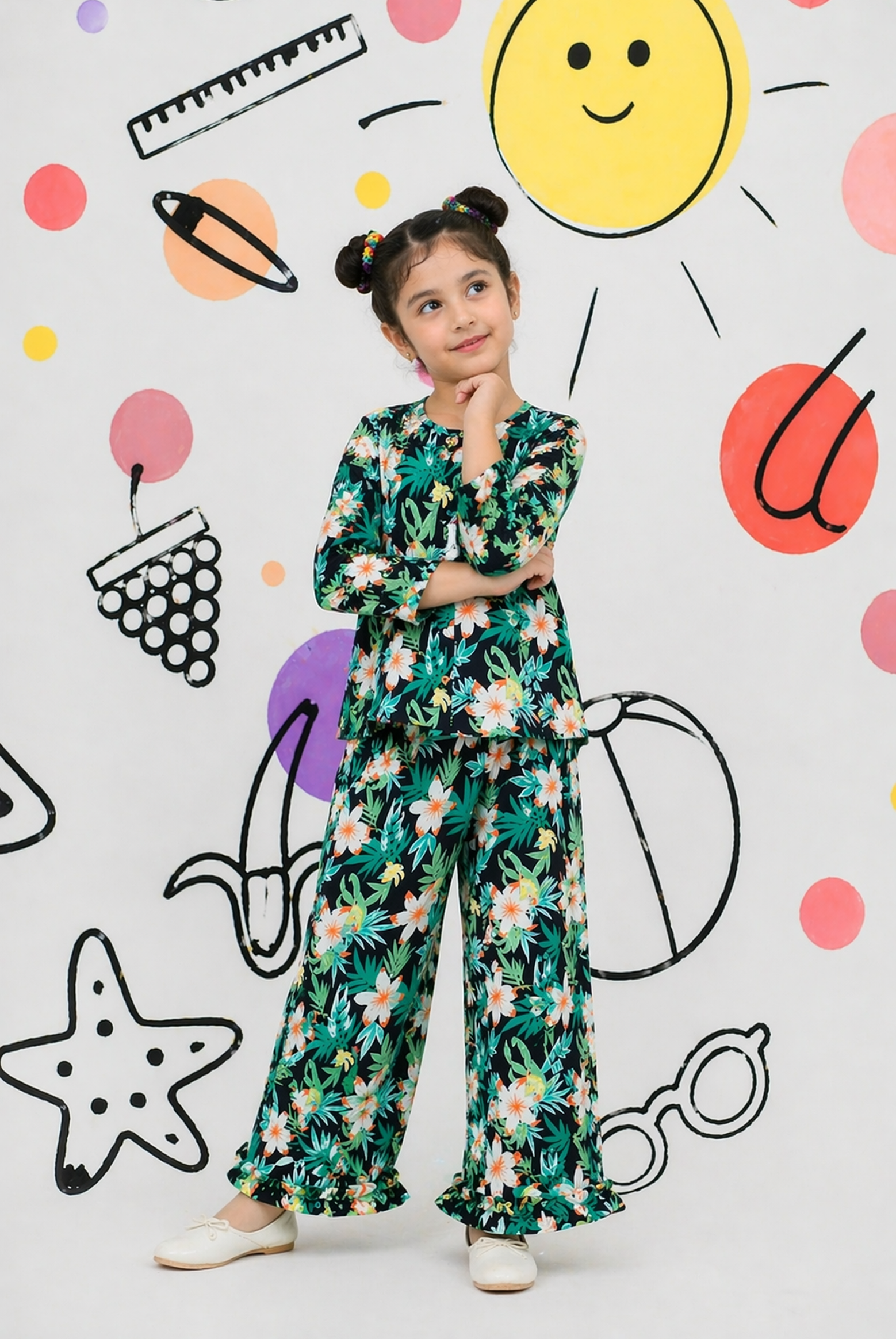 NAVY BLOSSOM BEAT SUIT Reality