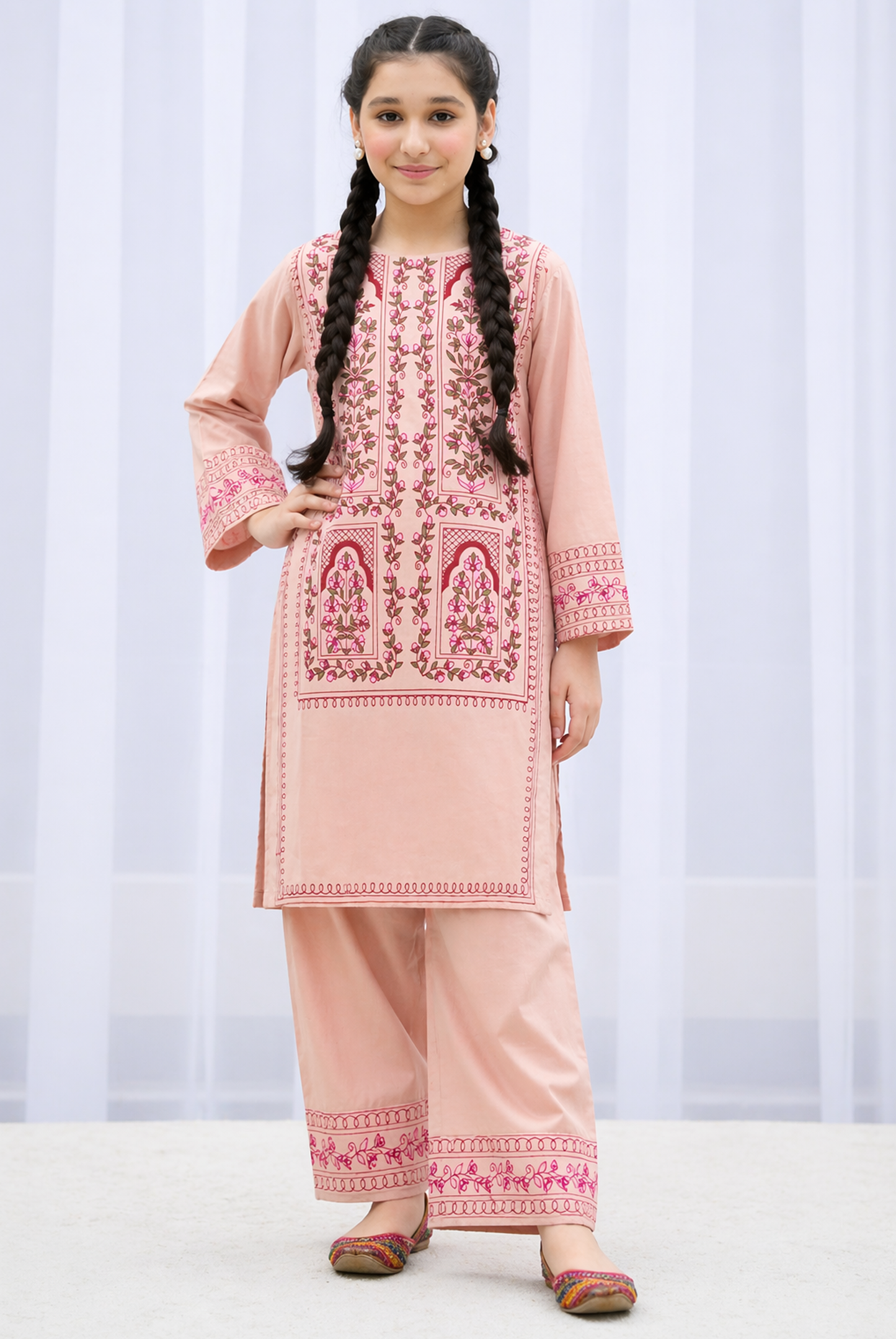 SKIN BLOCK PRINTED SUIT Reality
