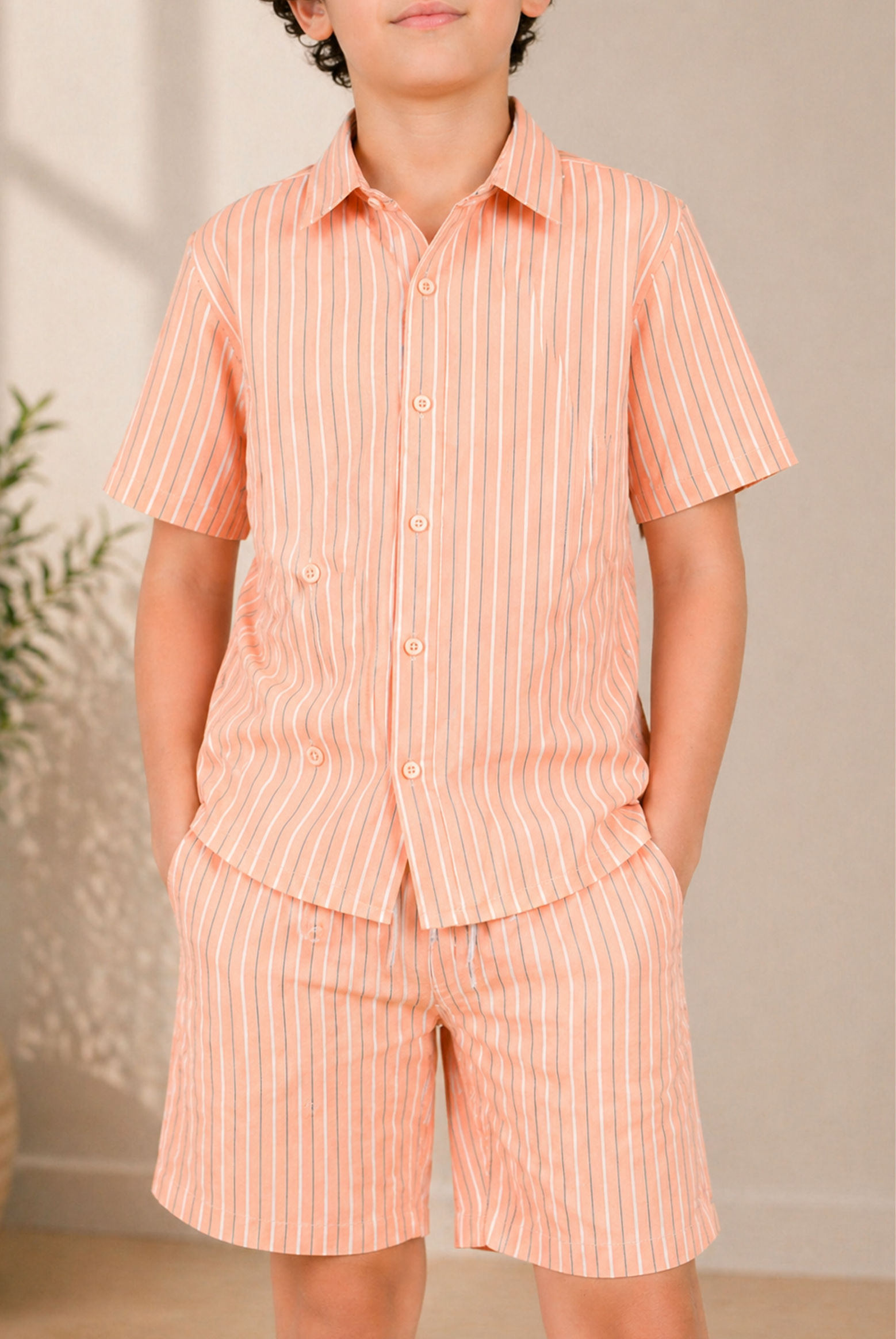 BOYS PEACH SHORTS Reality