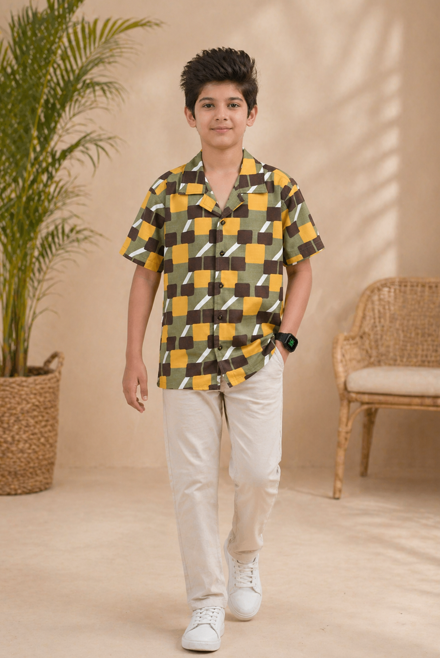 YELLOW CASUAL SHIRT Reality