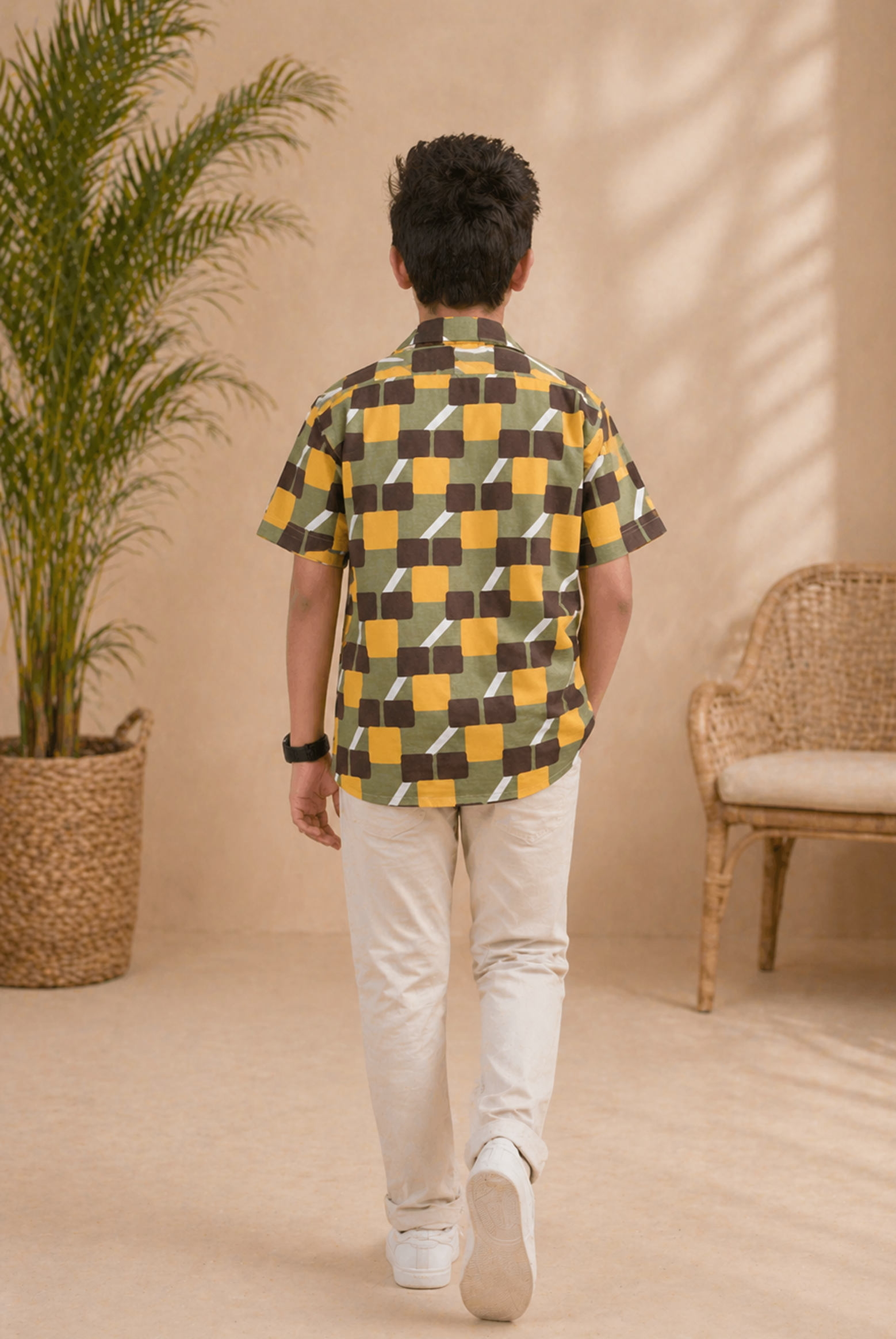 YELLOW CASUAL SHIRT Reality