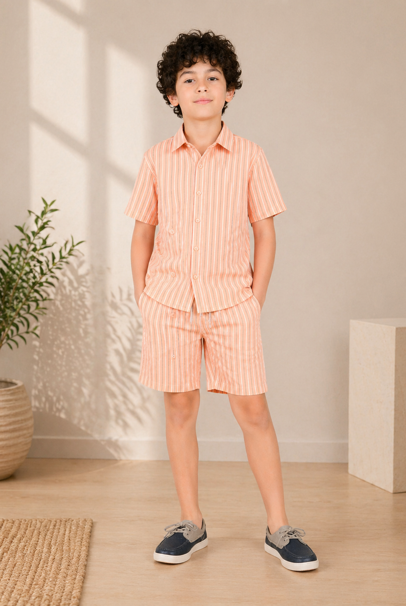 BOYS PEACH SHORTS Reality