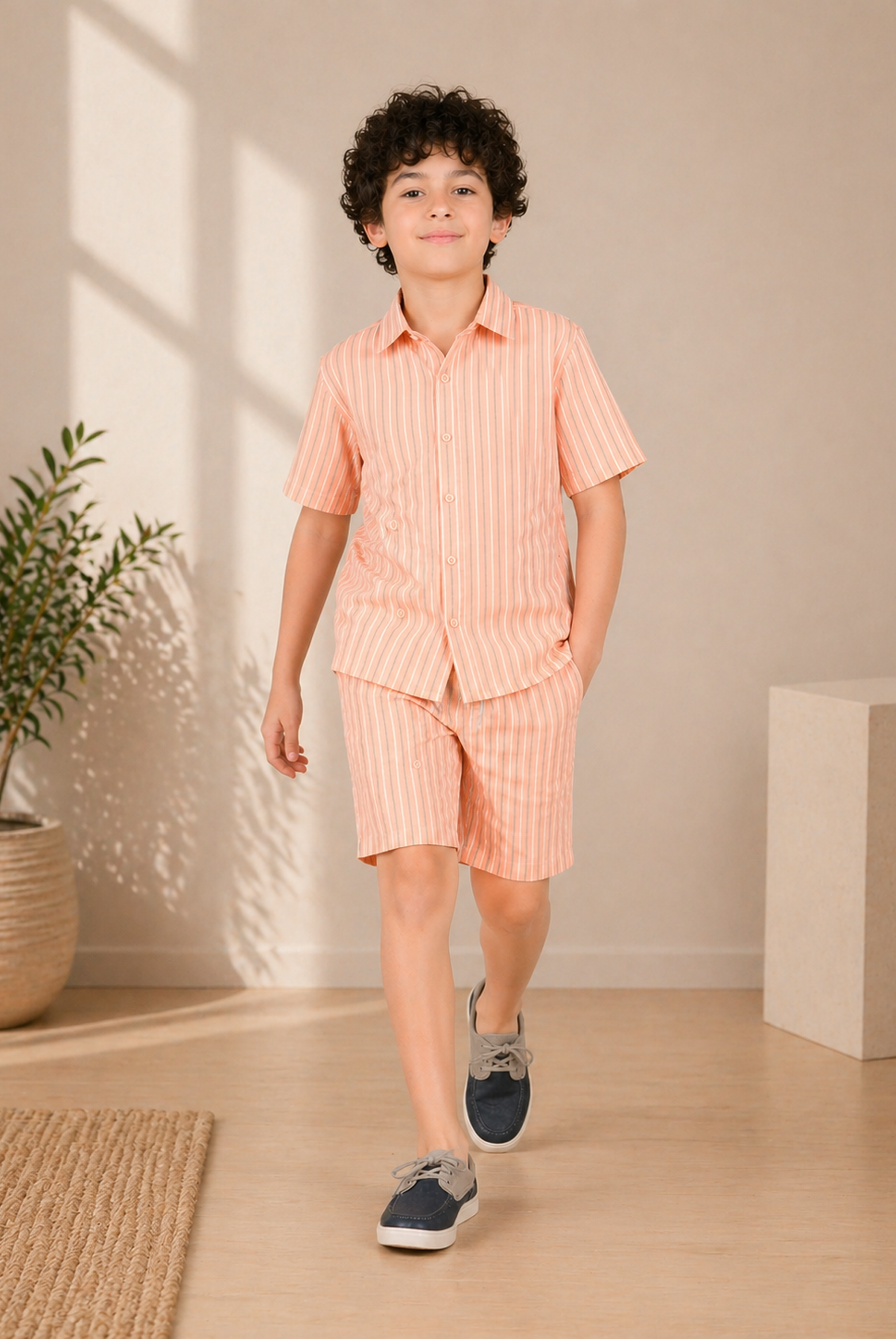 BOYS PEACH SHORTS Reality