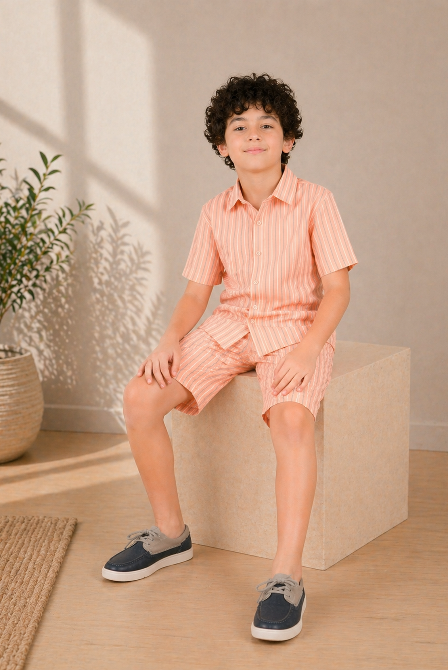 PEACH CASUAL SHIRT Reality