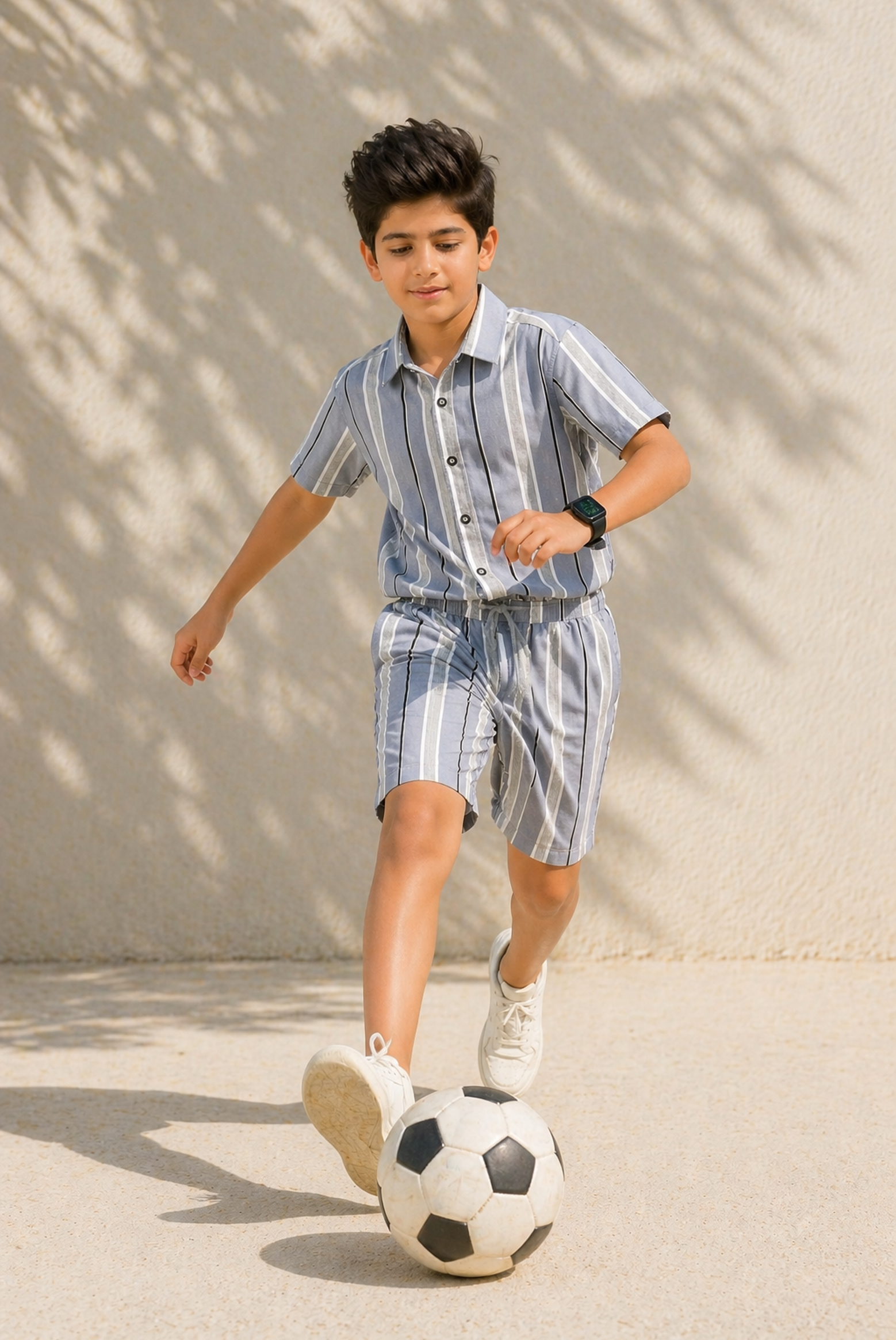 LIGHT GRAY CASUAL SHIRT Reality