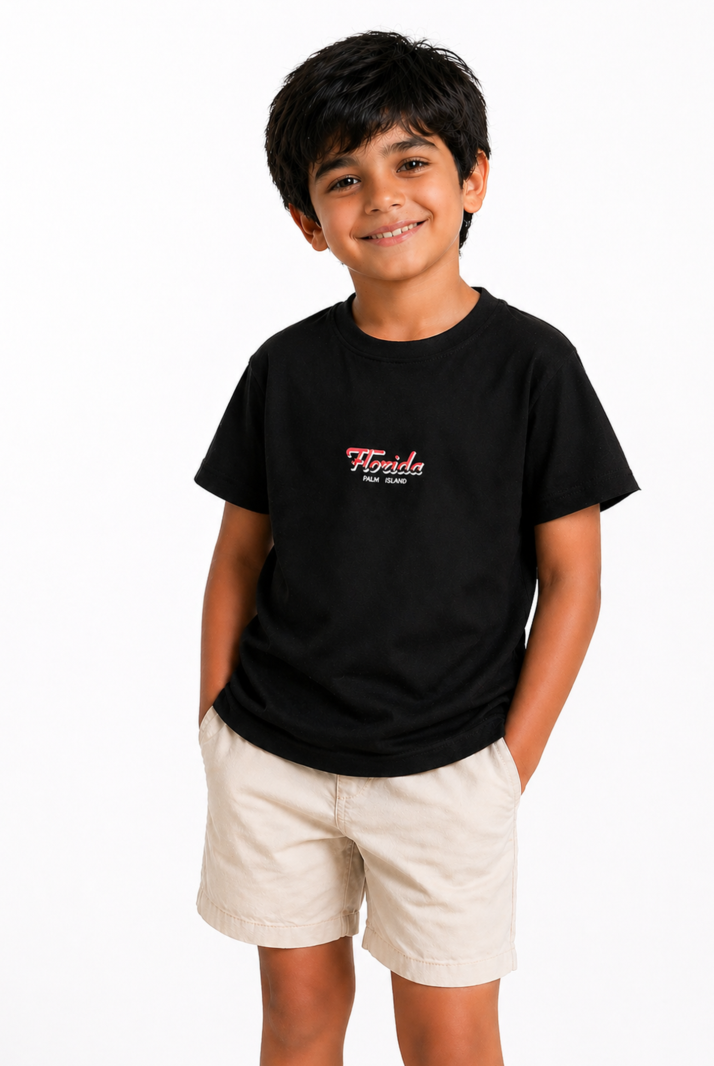 Boys BLACK T-SHIRT Reality