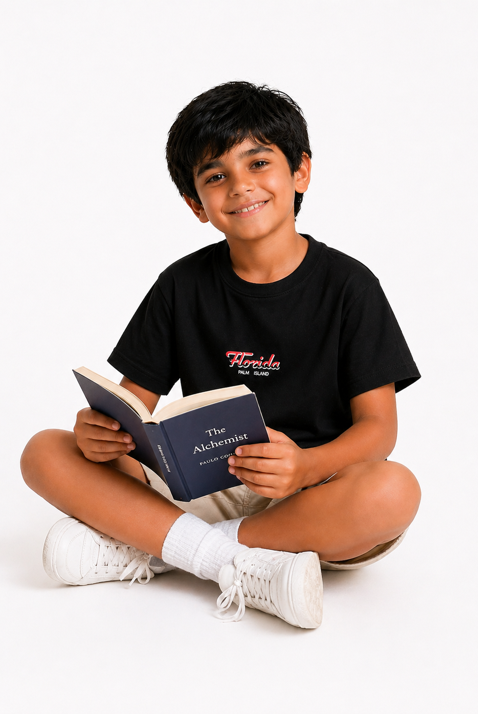 Boys BLACK T-SHIRT Reality