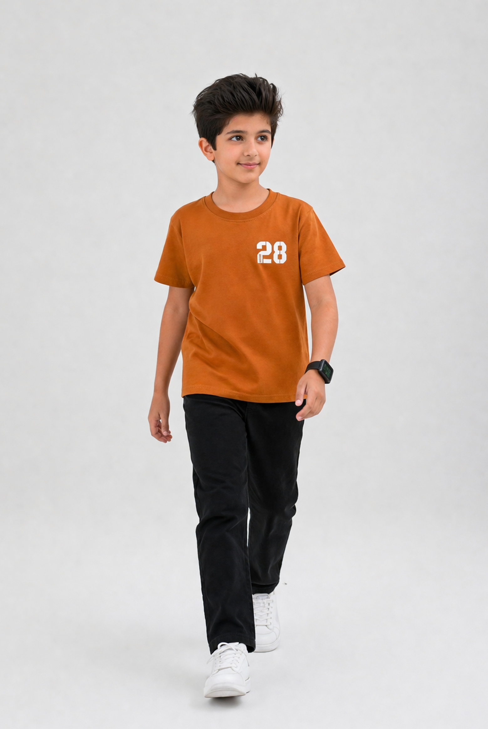 Boys BROWN T-SHIRT Reality