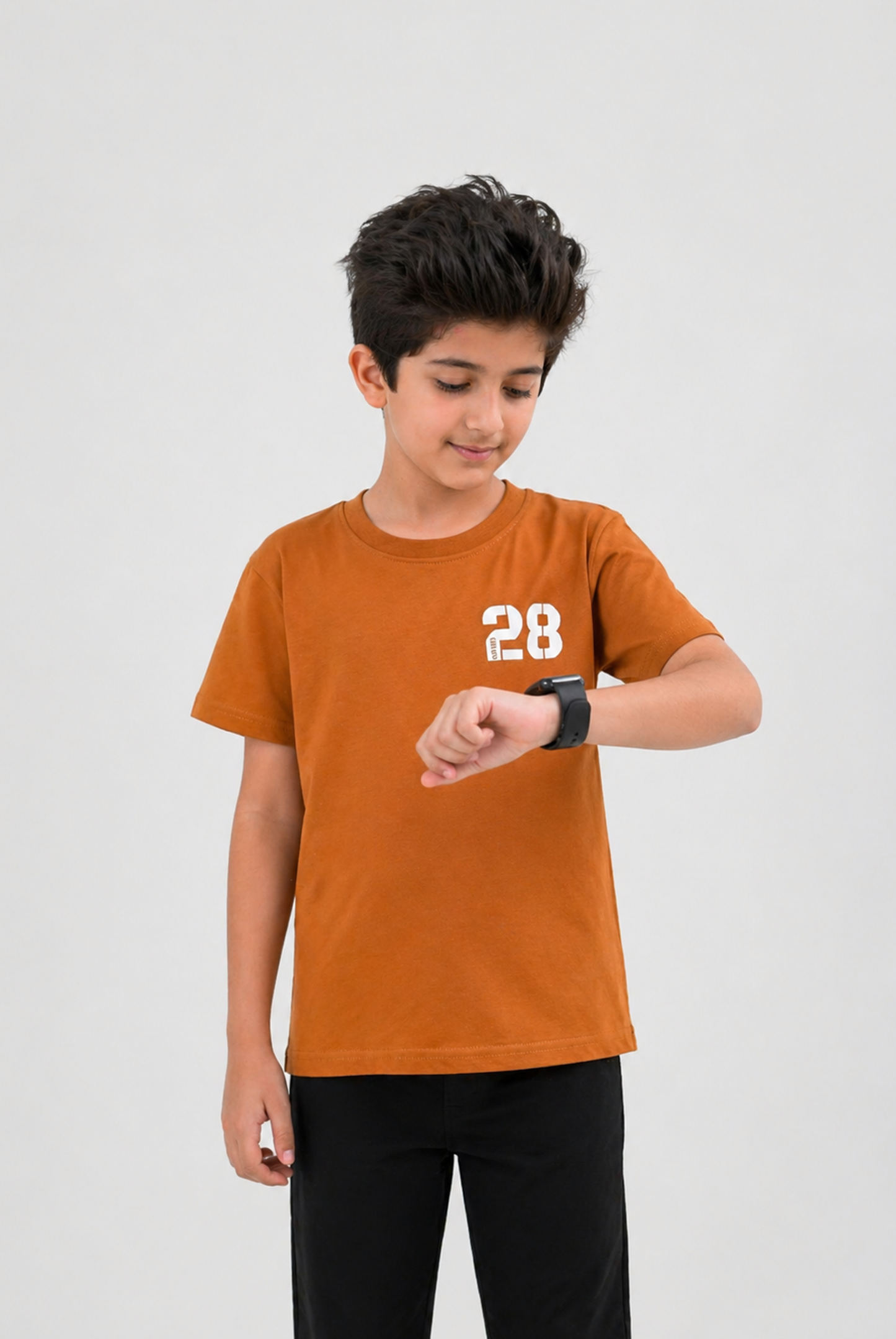 Boys BROWN T-SHIRT Reality