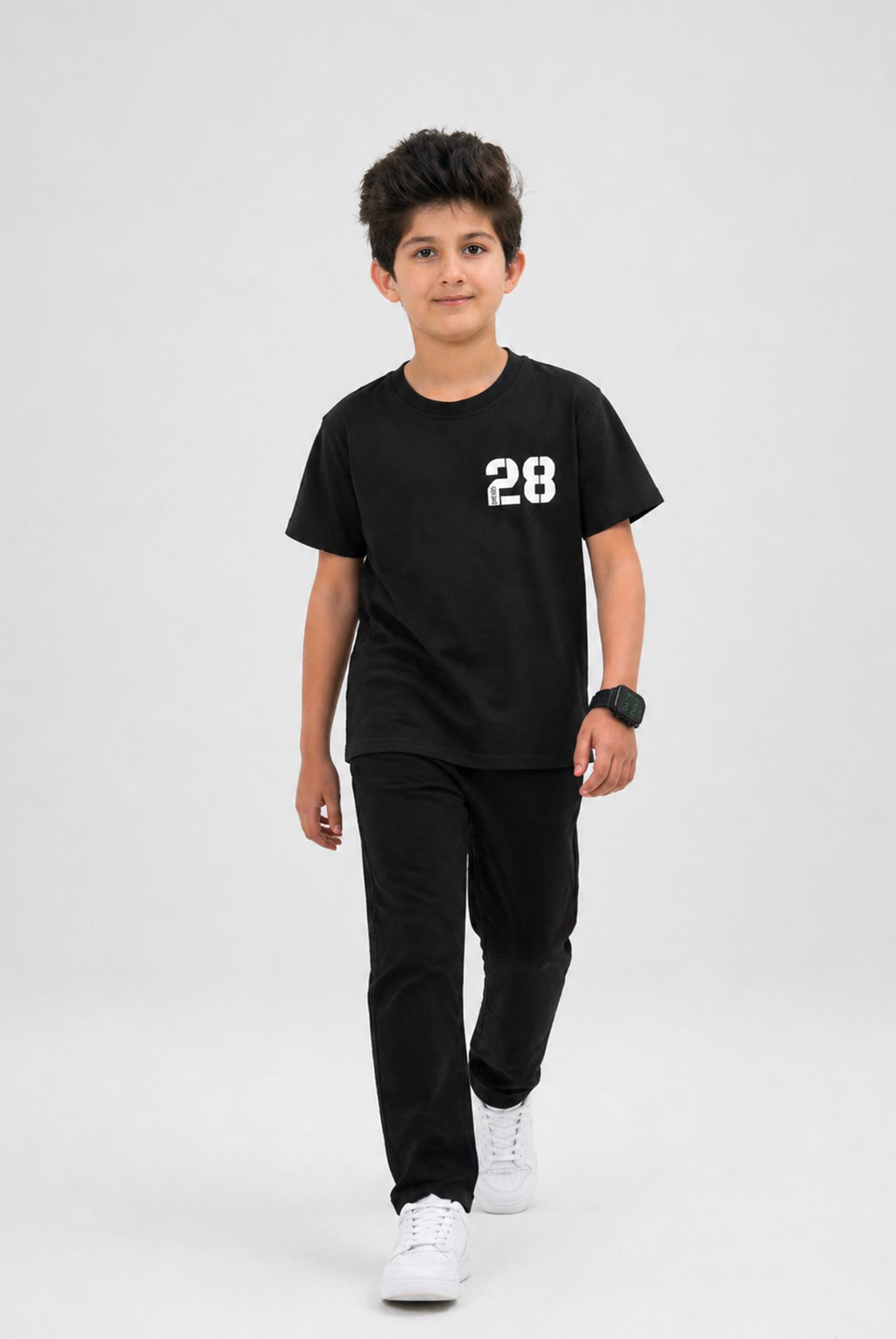 Boys BLACK T-SHIRT Reality