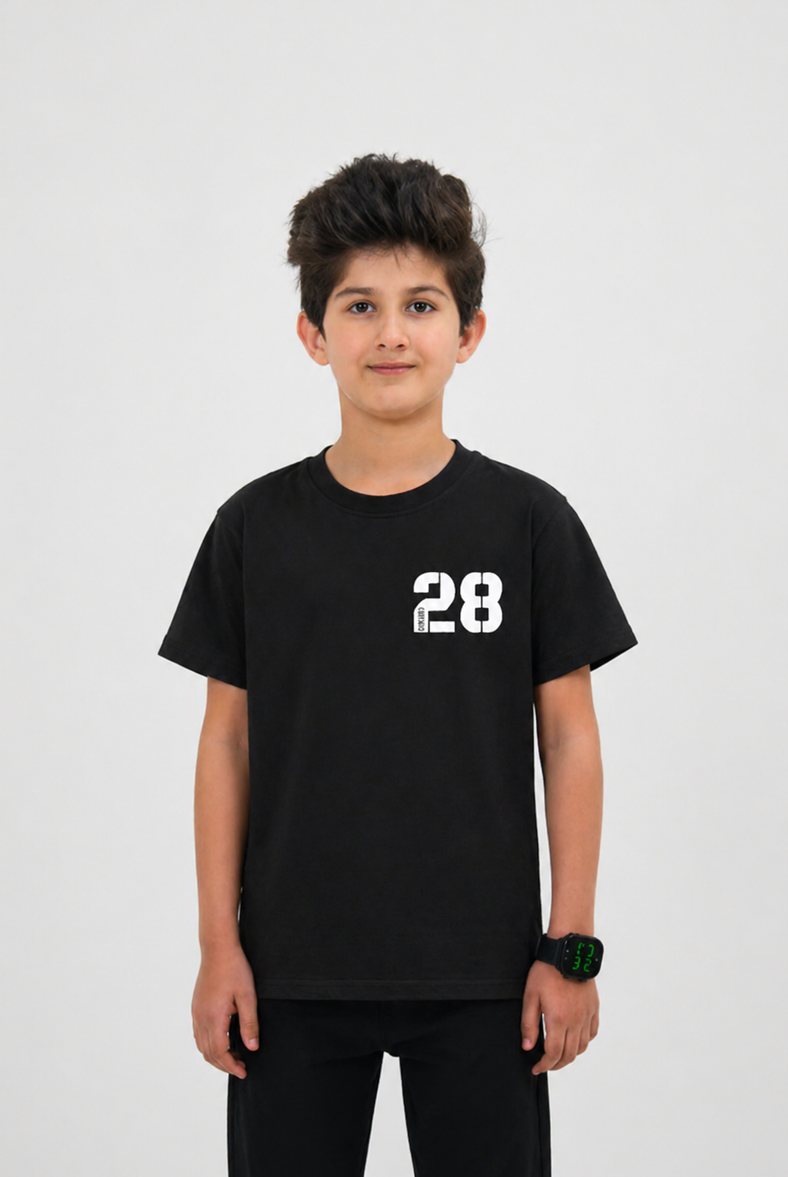 Boys BLACK T-SHIRT Reality