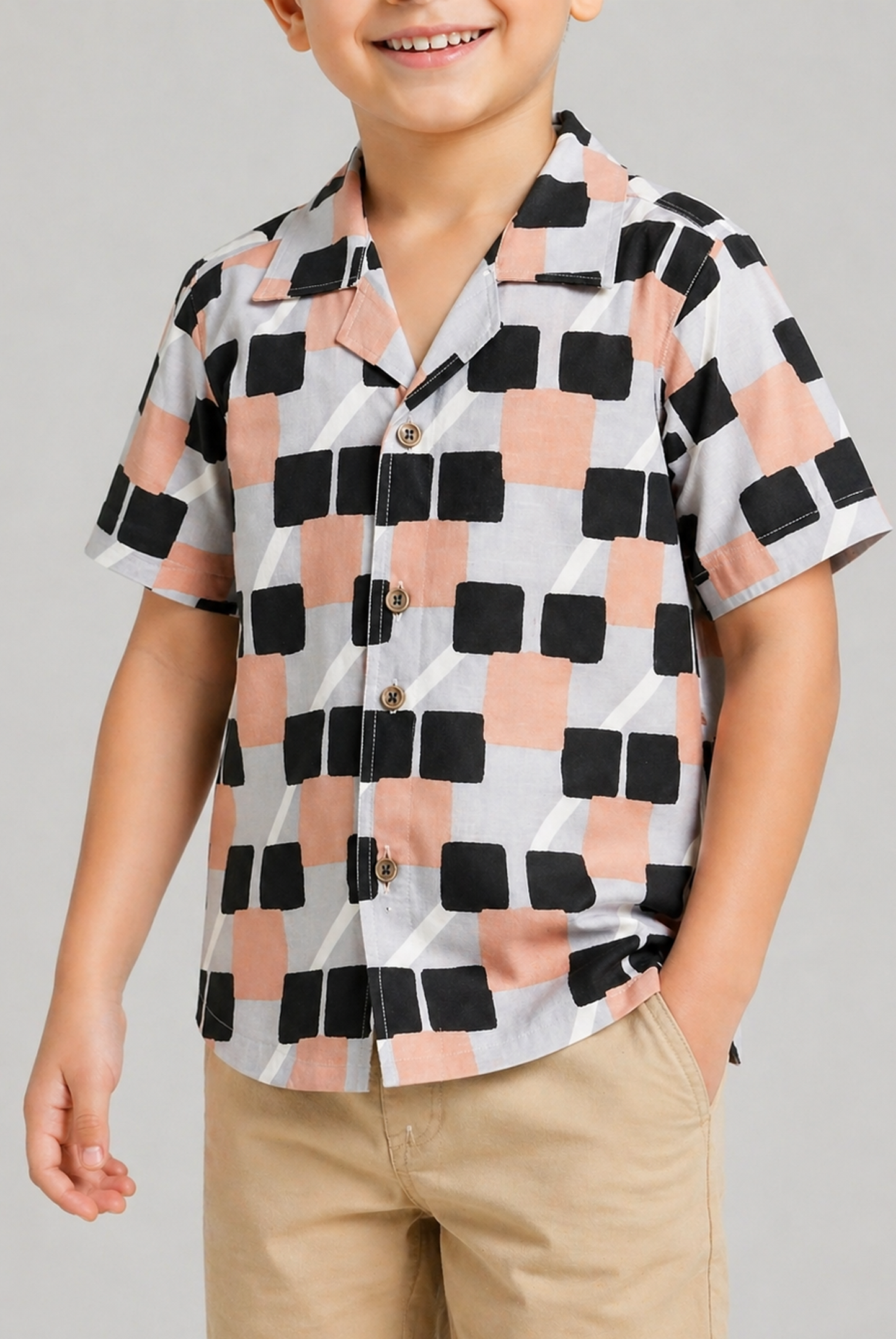 BLACK CASUAL SHIRT Reality