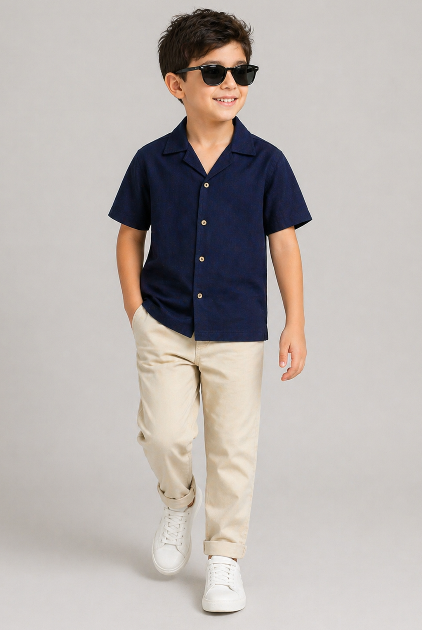 COAT COLLAR Navy C-SHIRT Reality