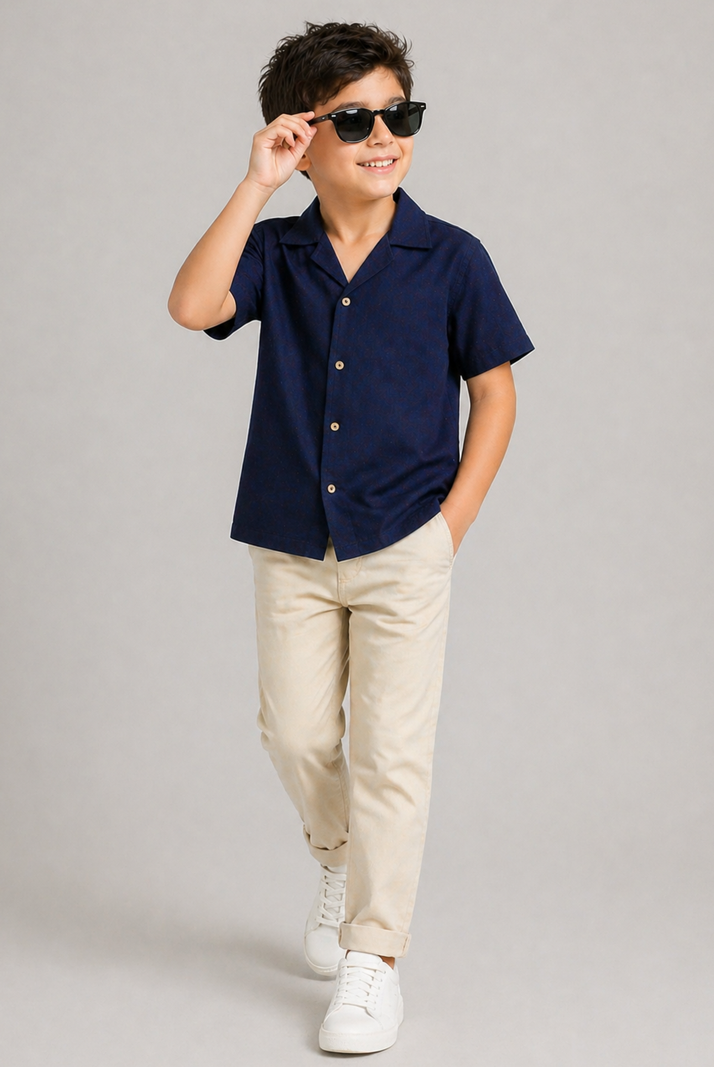 COAT COLLAR Navy C-SHIRT Reality