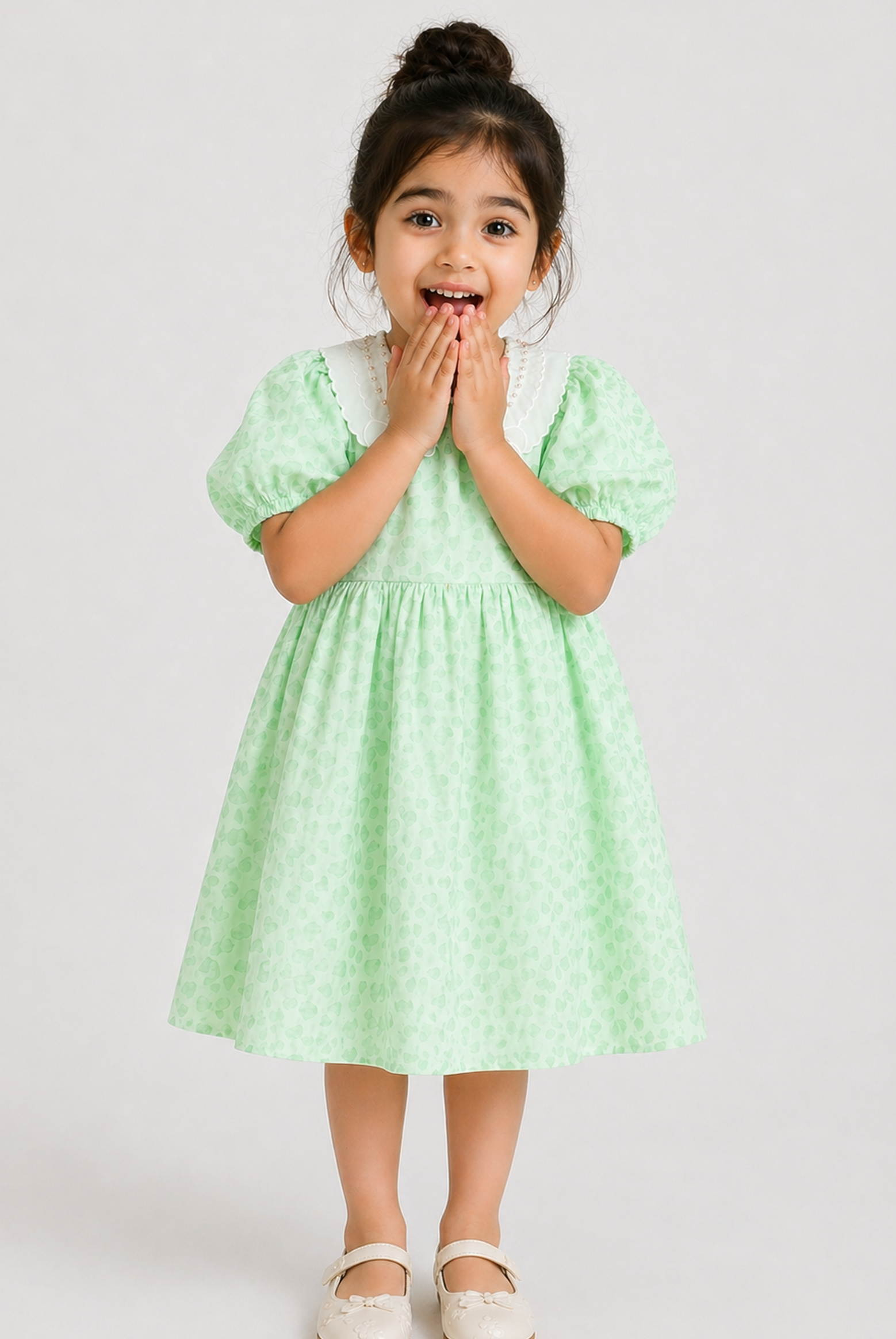 GIRLS GREEN FROCK Reality