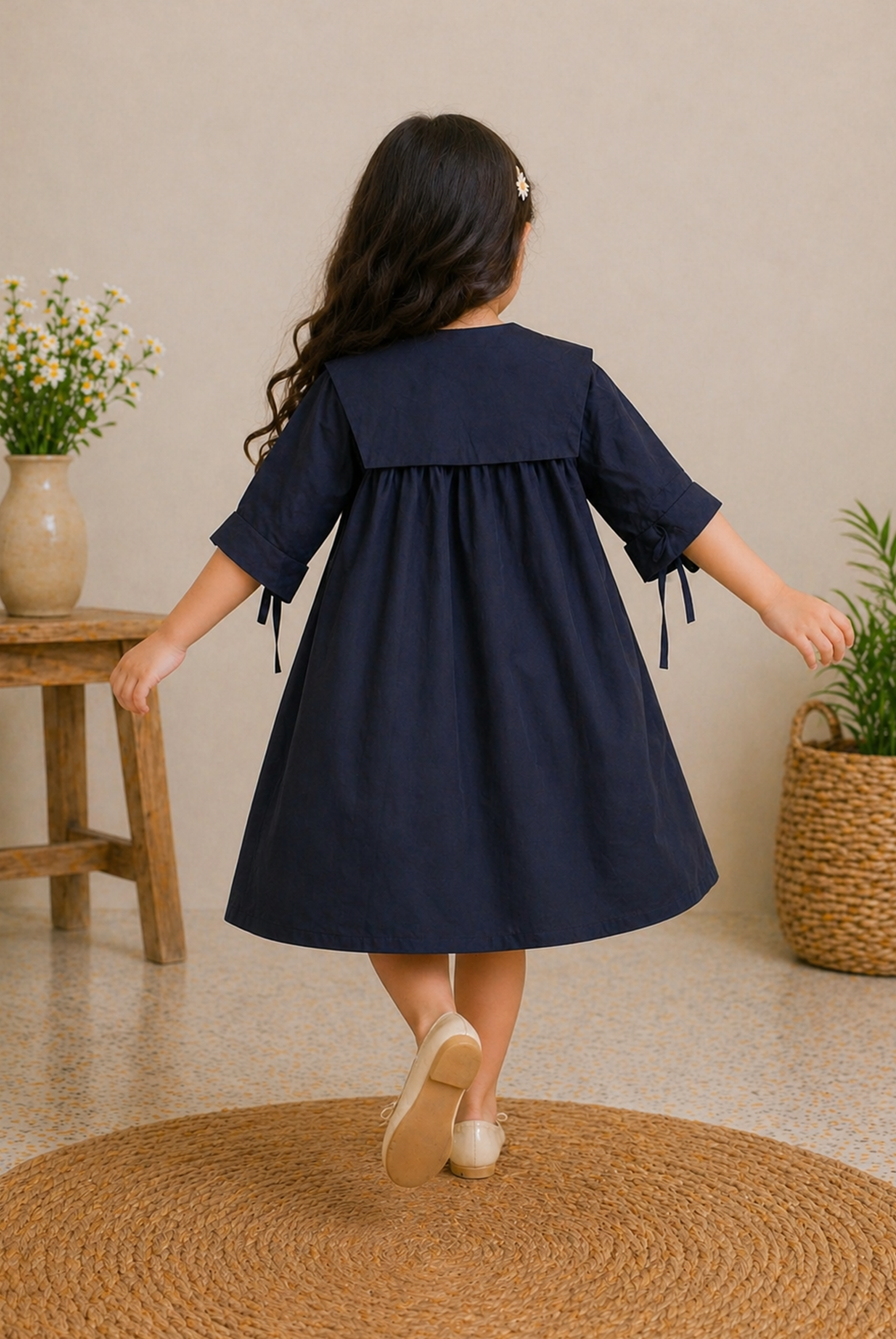 GIRLS NAVY FROCK Reality