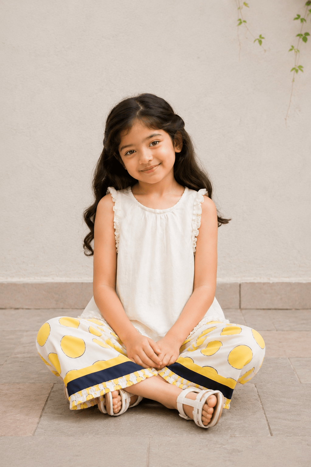 YELLOW CO-ORD SUIT Reality