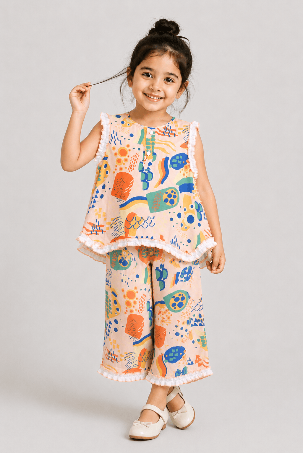 ORANGE CO-ORD SUIT Reality