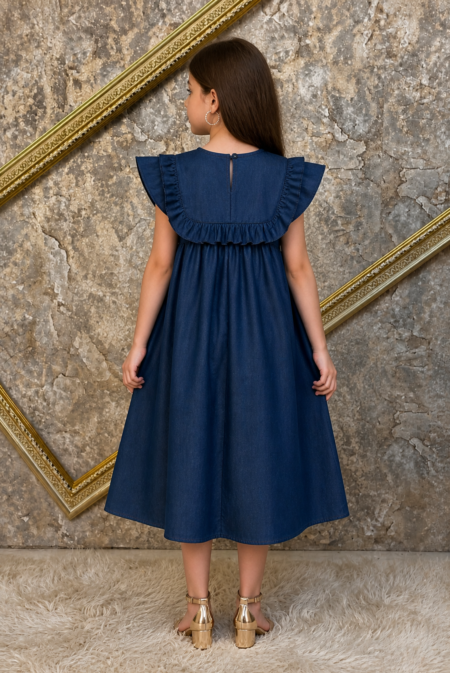 GIRLS NAVY FROCK Reality