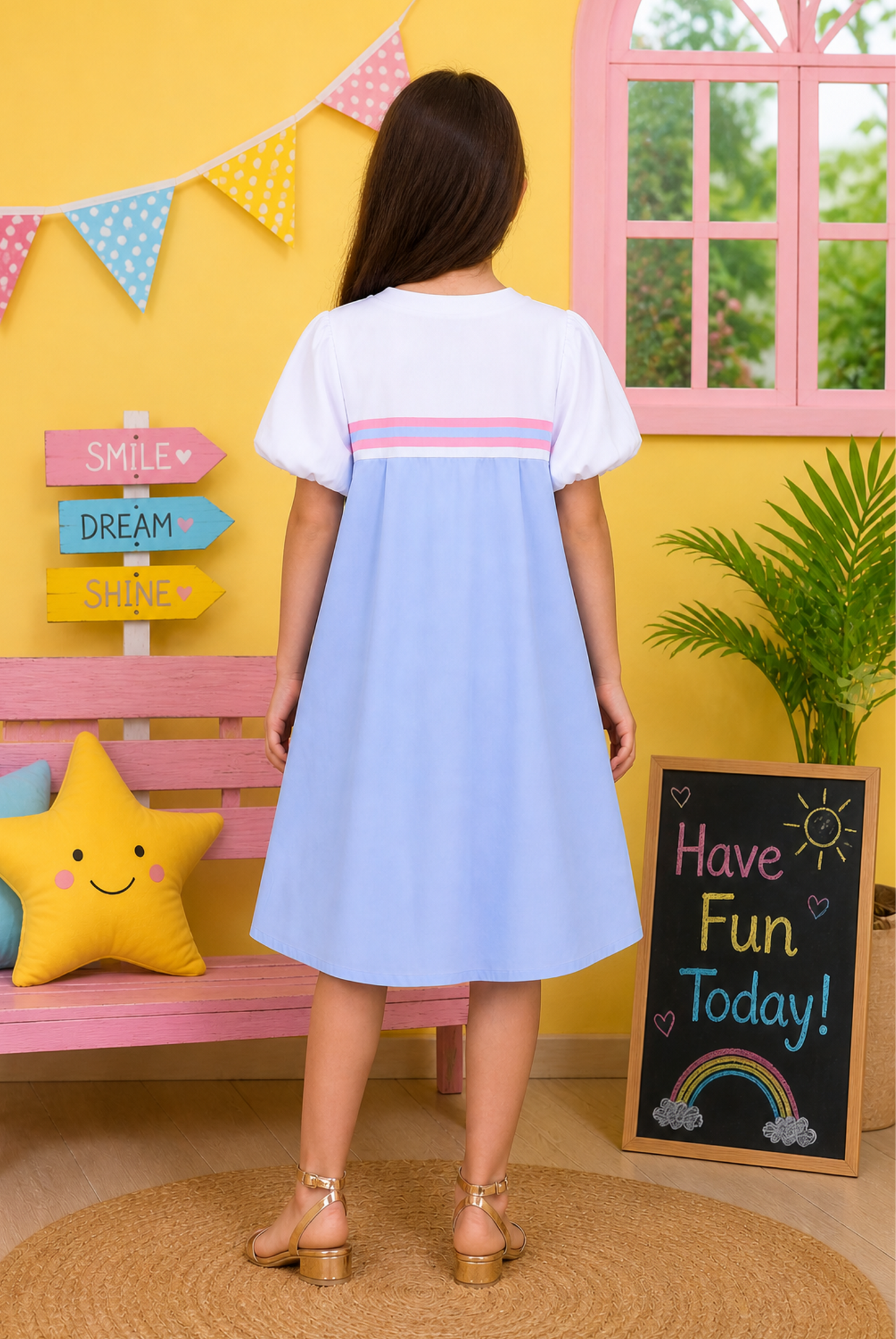 GIRLS SKY FROCK Reality
