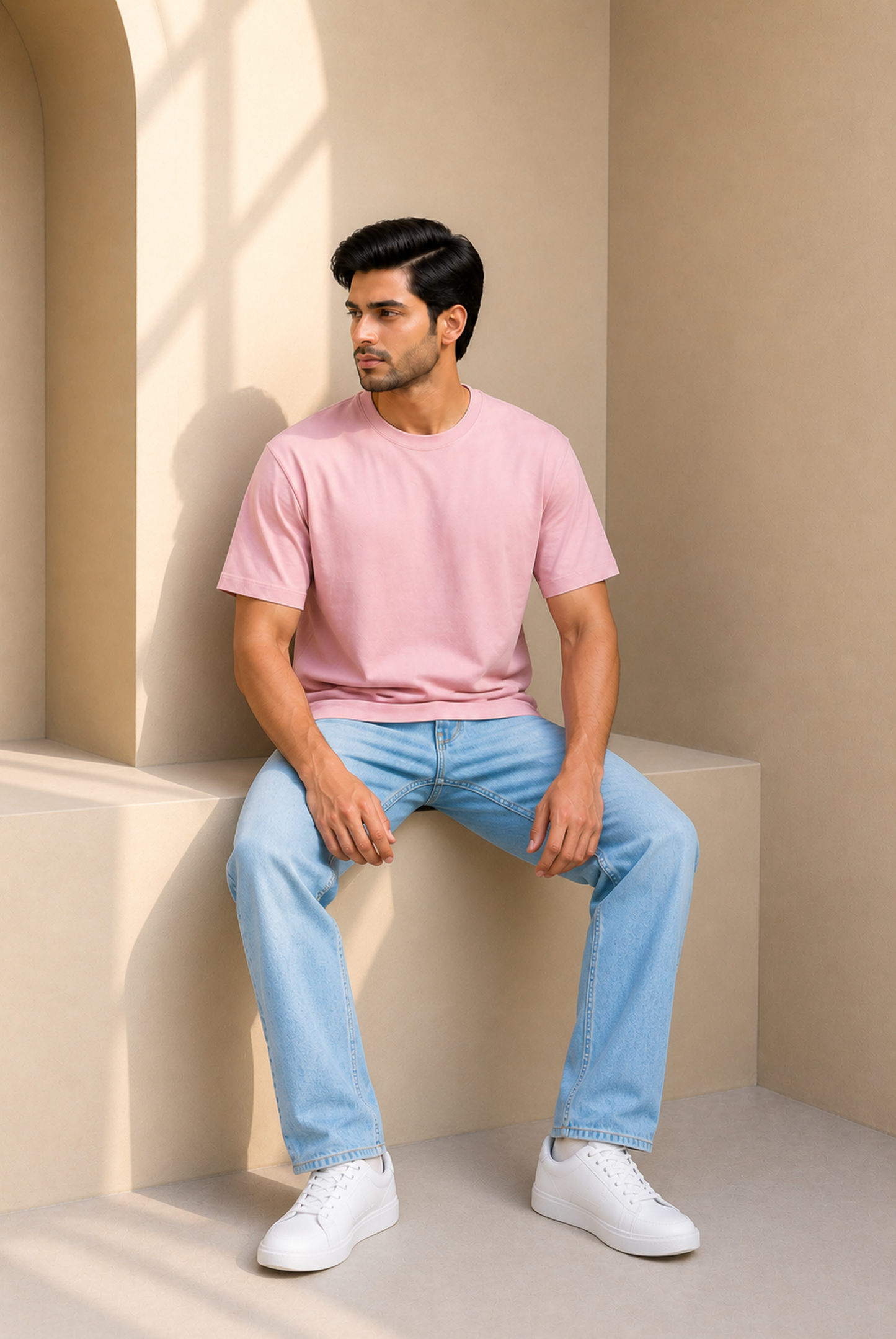 IMPORTED LIGHT PINK T-SHIRT Reality