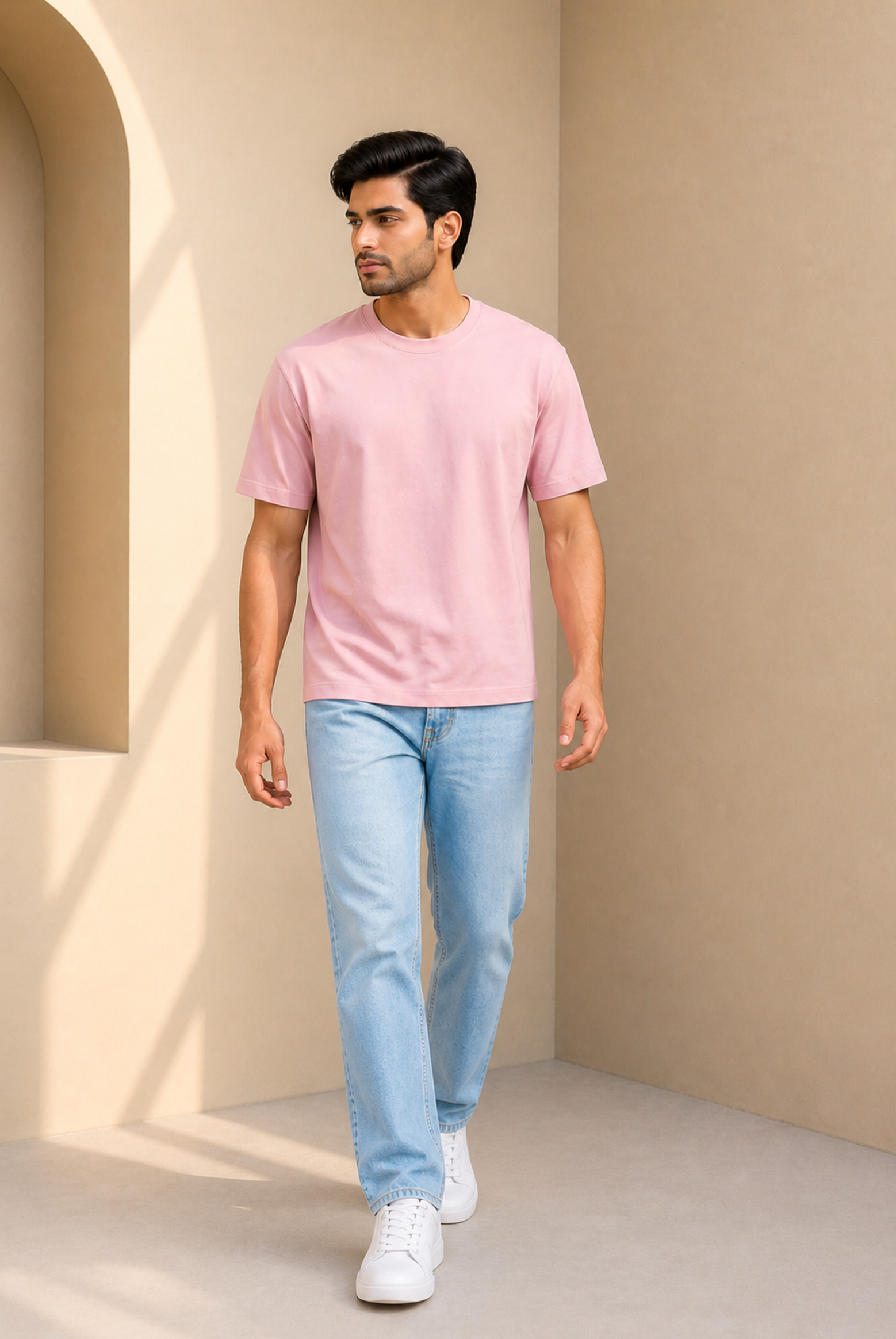 IMPORTED LIGHT PINK T-SHIRT Reality
