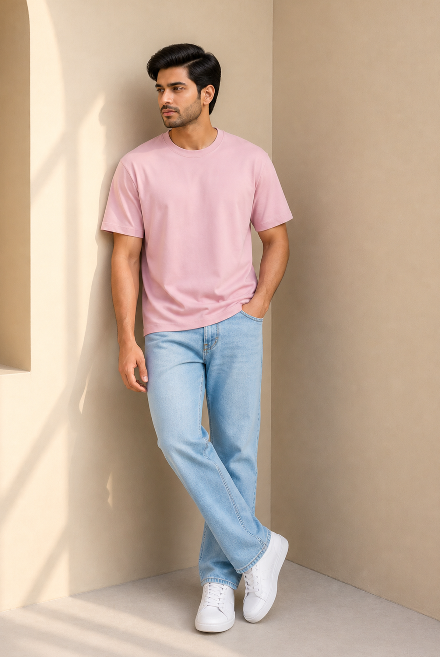 IMPORTED LIGHT PINK T-SHIRT Reality
