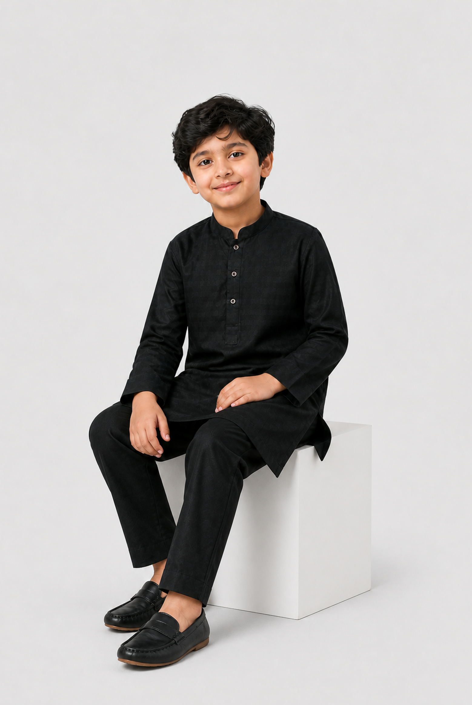 Black SHALWAAR KAMEEZ Reality