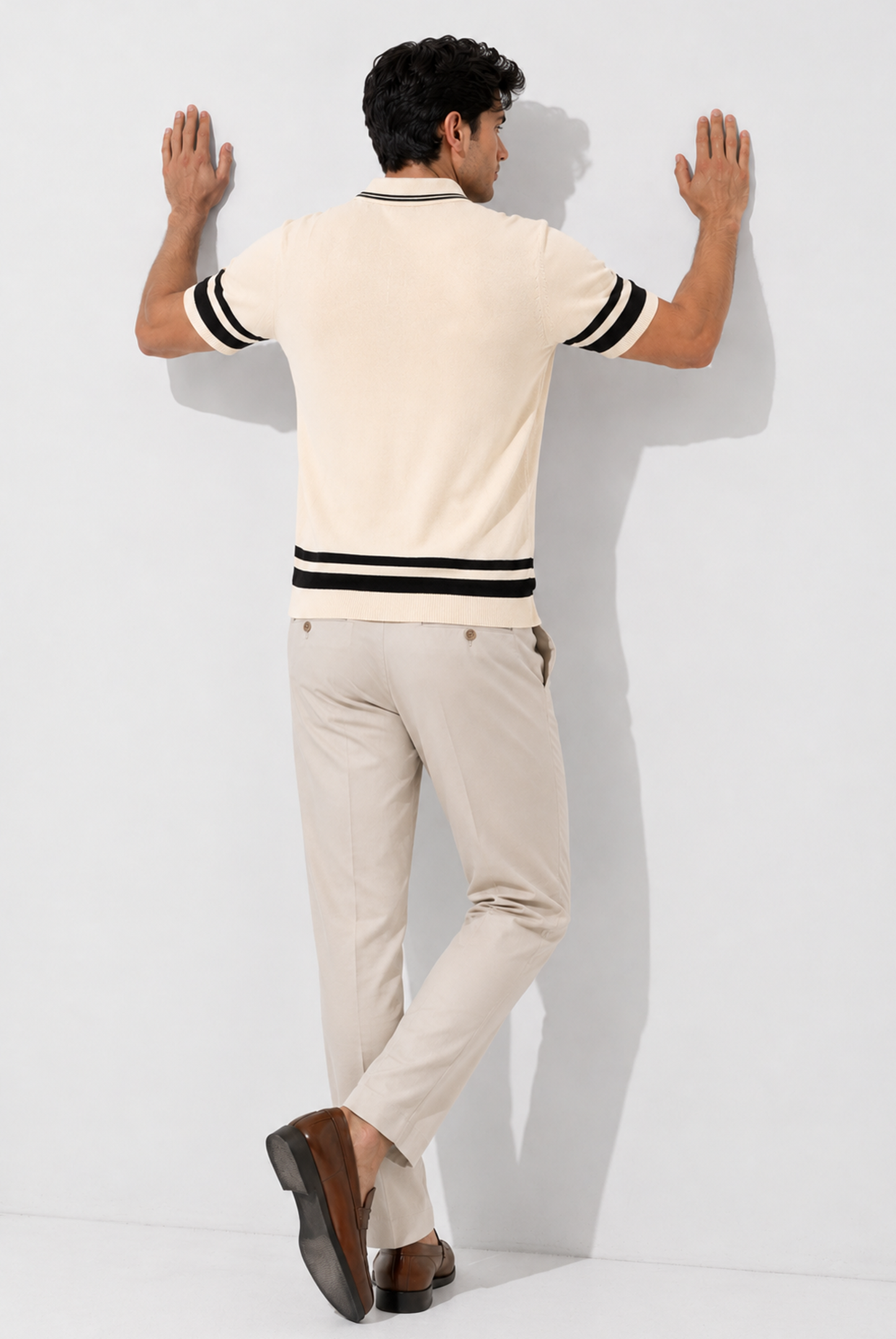IMPORTED KNITTED SKIN POLO Reality