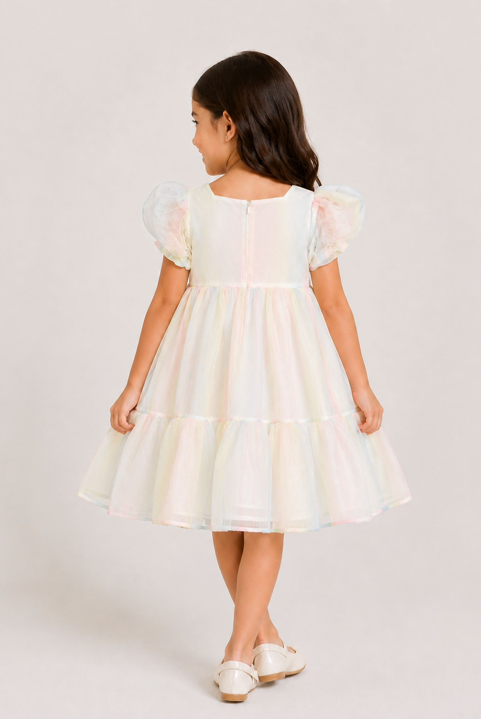 GIRLS LIGHT PINK FROCK Reality