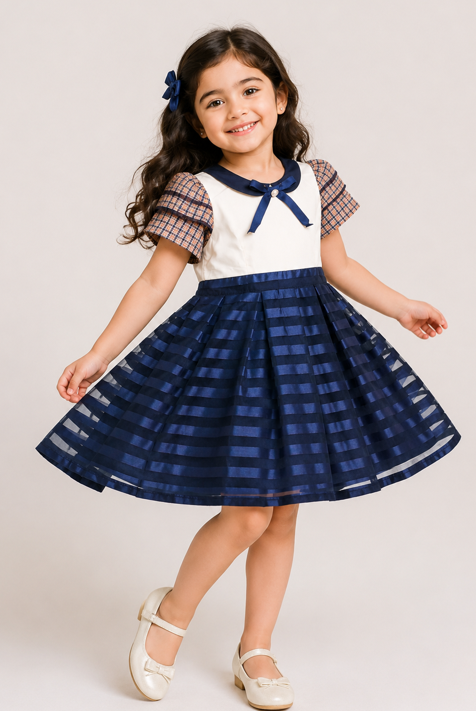 GIRLS NAVY FROCK Reality