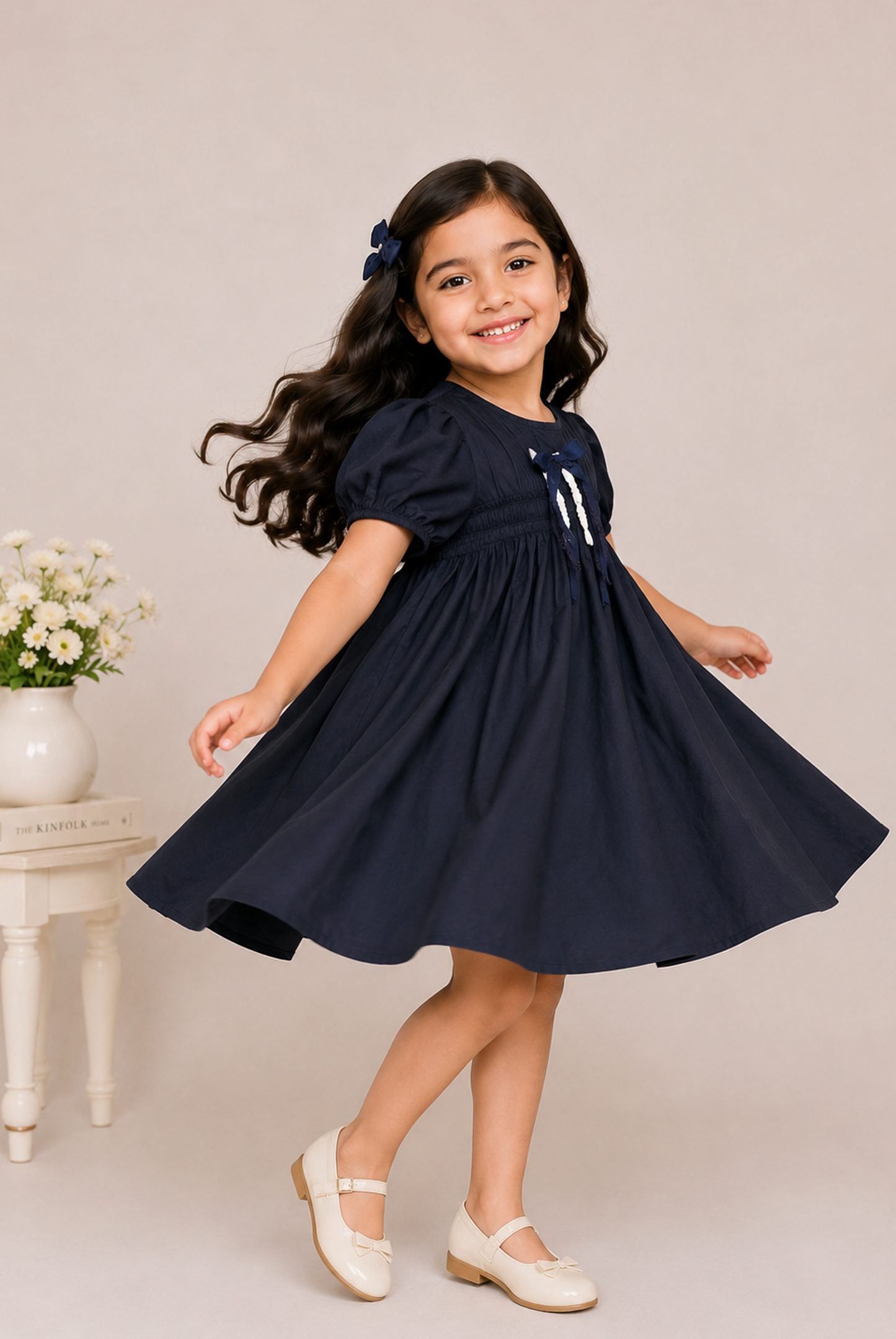 GIRLS NAVY FROCK Reality