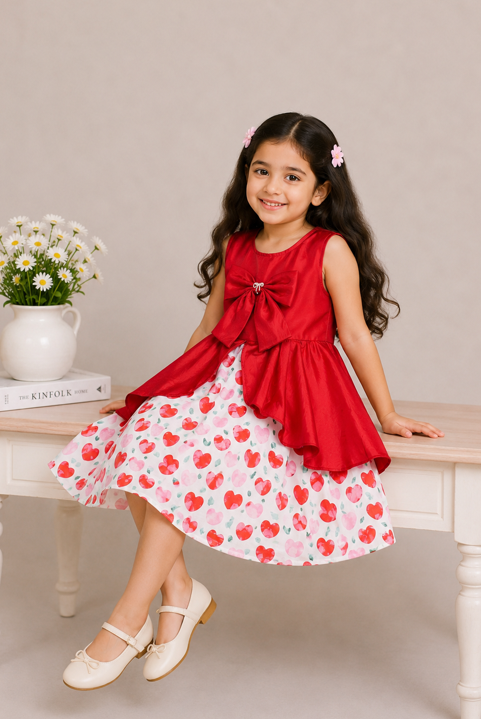 GIRLS RED FROCK Reality