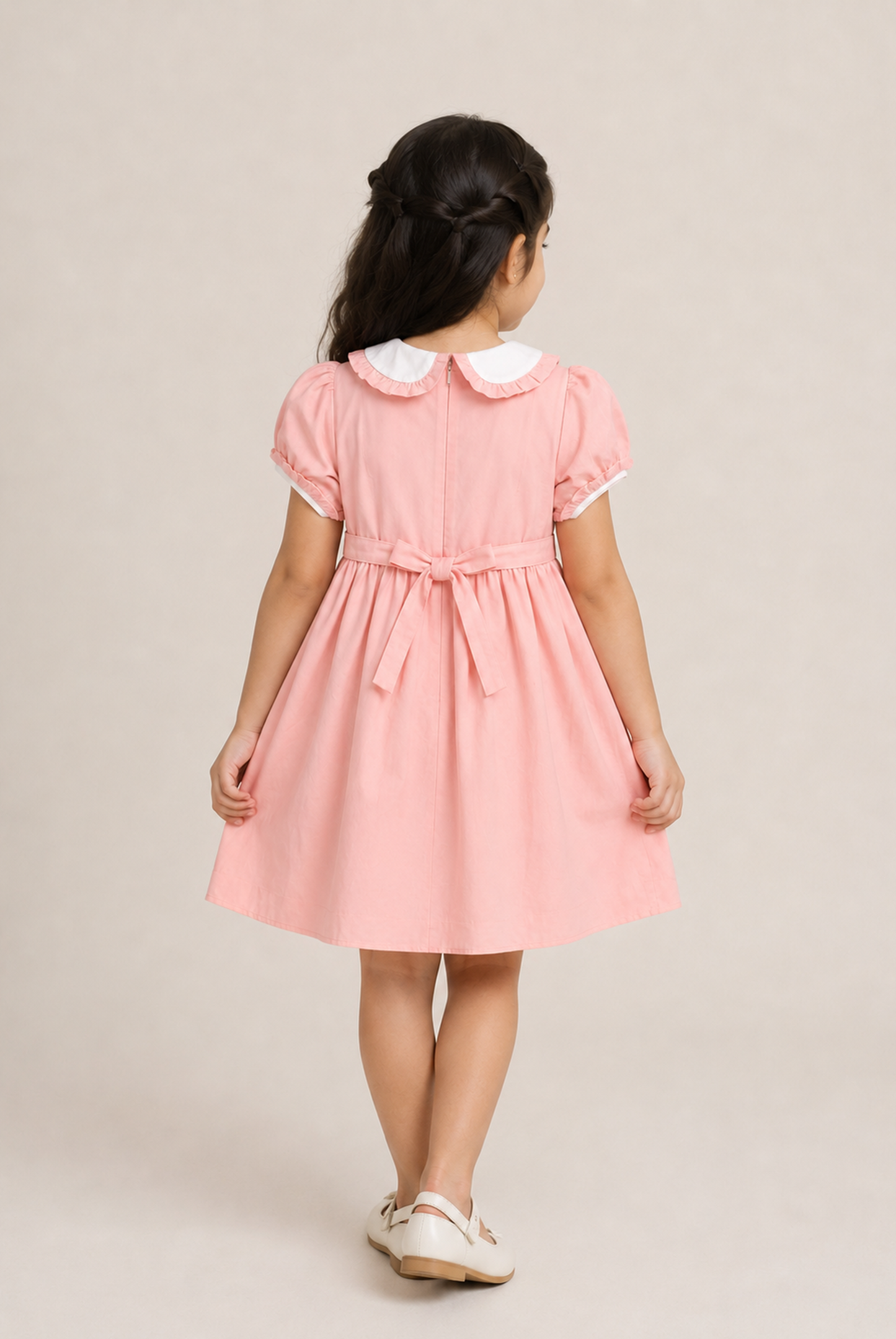 GIRLS PEACH FROCK Reality