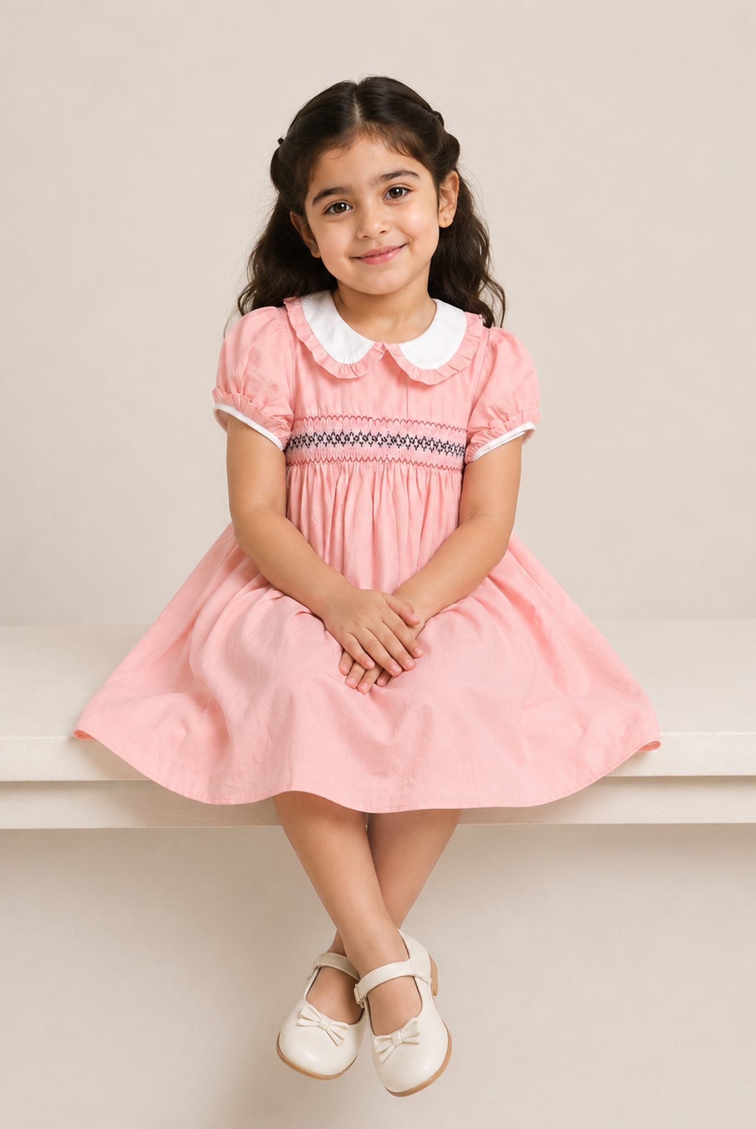 GIRLS PEACH FROCK Reality