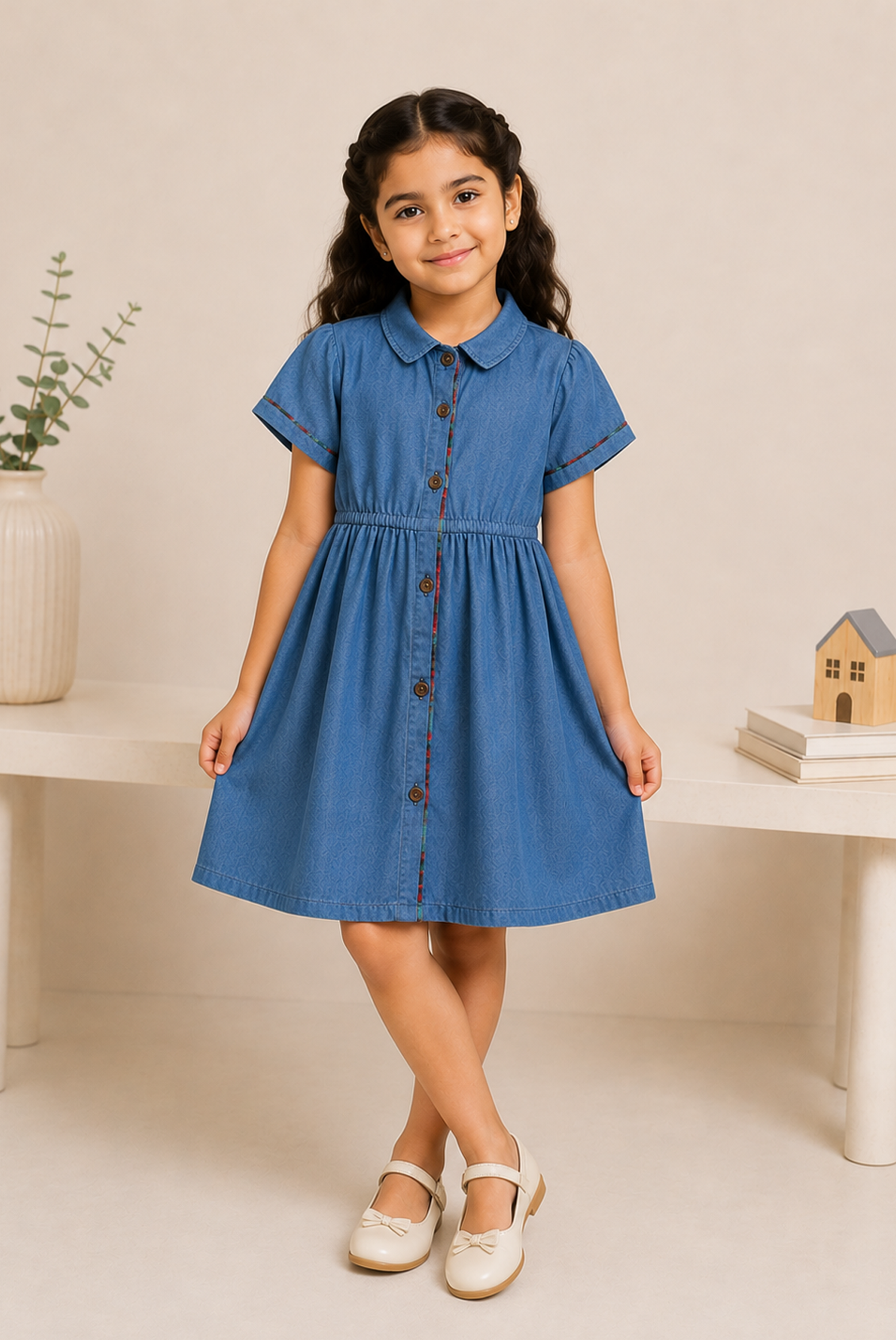 GIRLS BLUE FROCK Reality