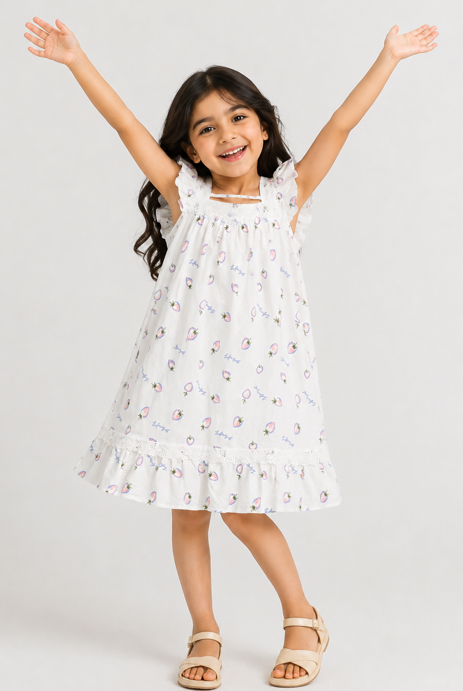 GIRLS WHITE FROCK Reality