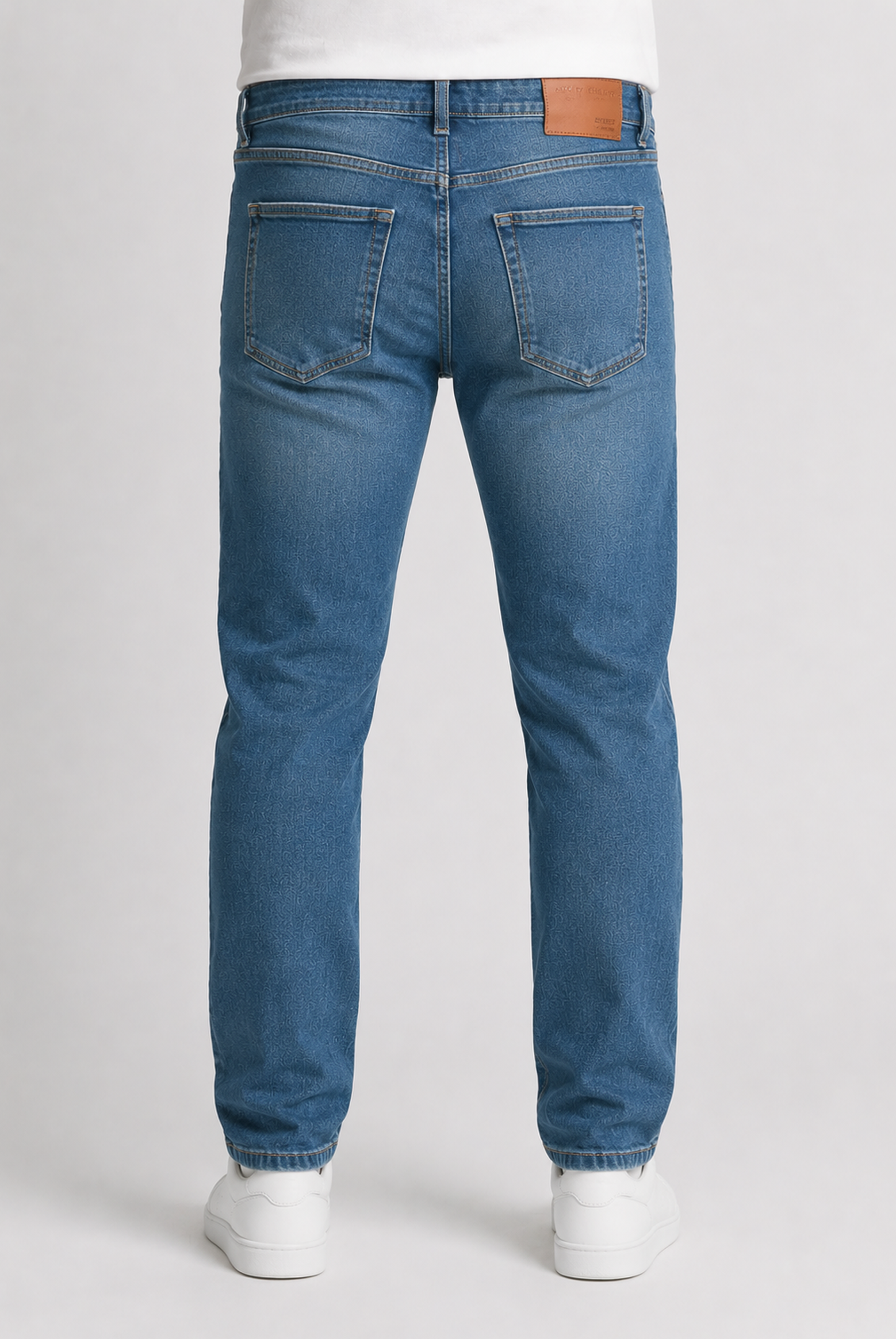 MEN TINT BLUE Skin Fit Denim Reality