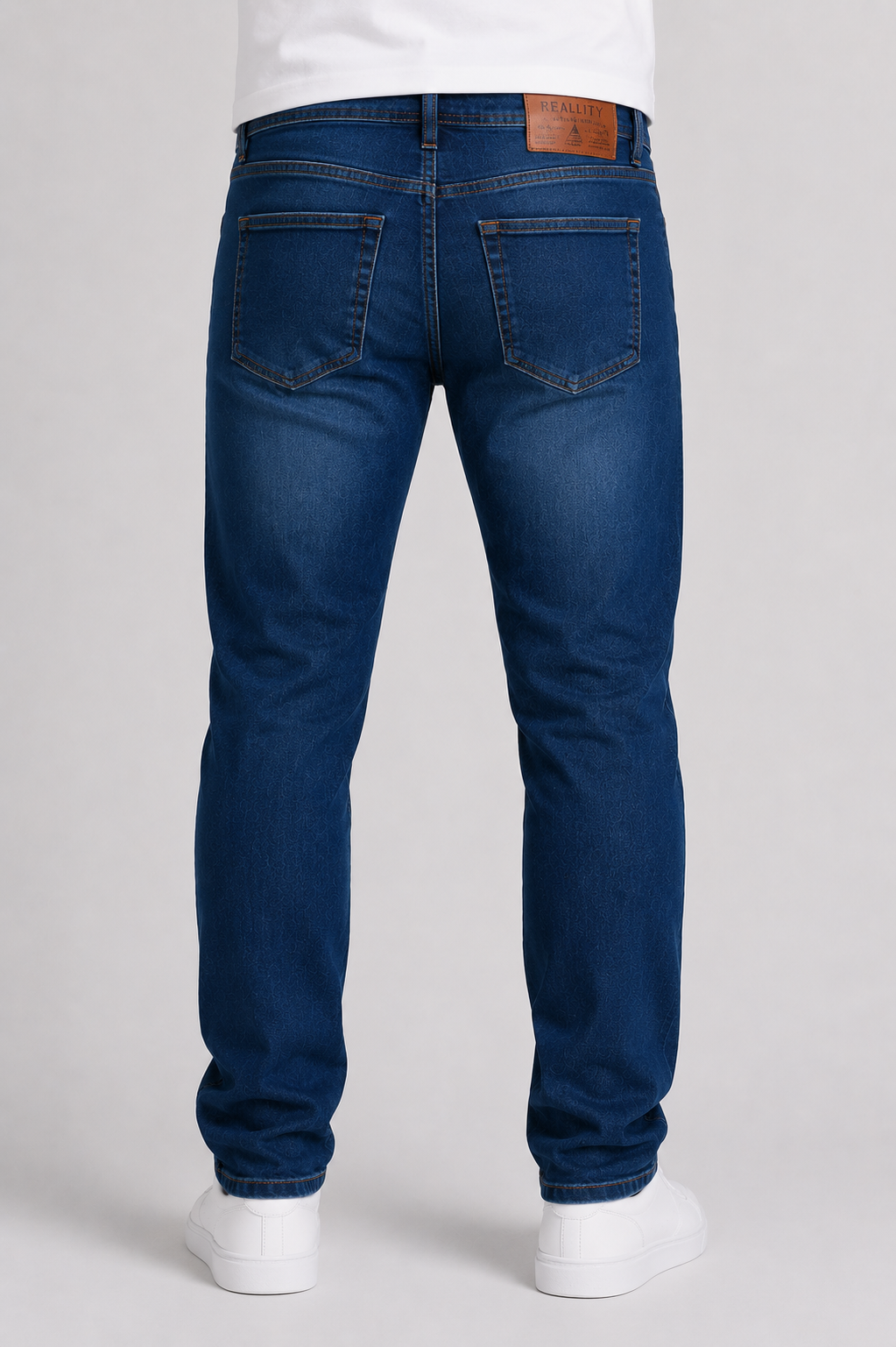 MEM MID BLUE Skin Fit Denim Reality