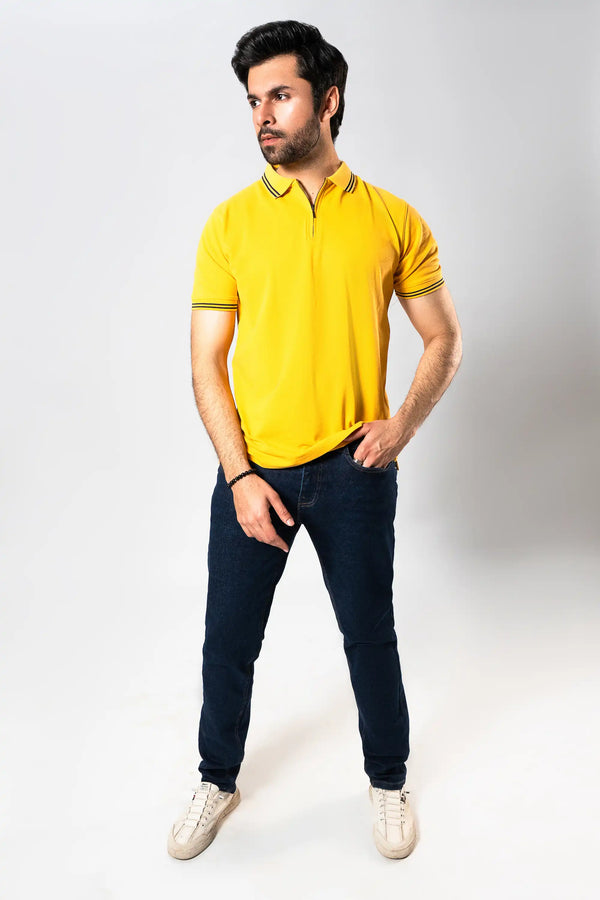 MEN YELLOW POLO Reality