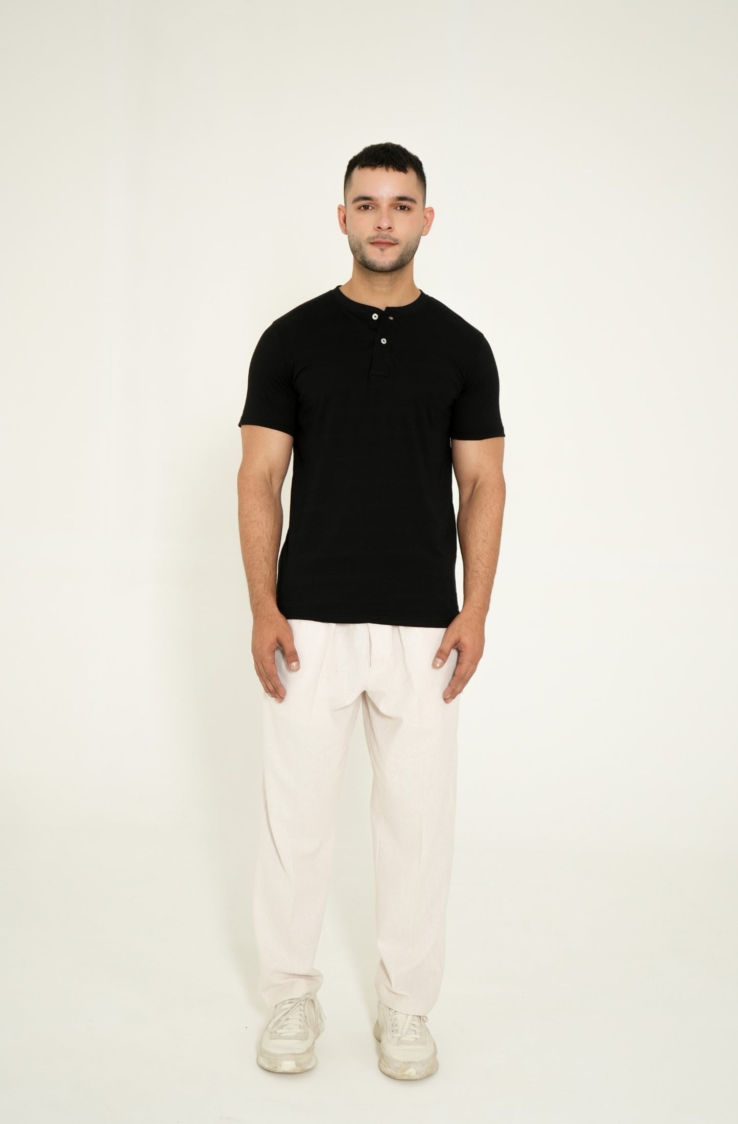 MEN BLACK T-SHIRT Reality