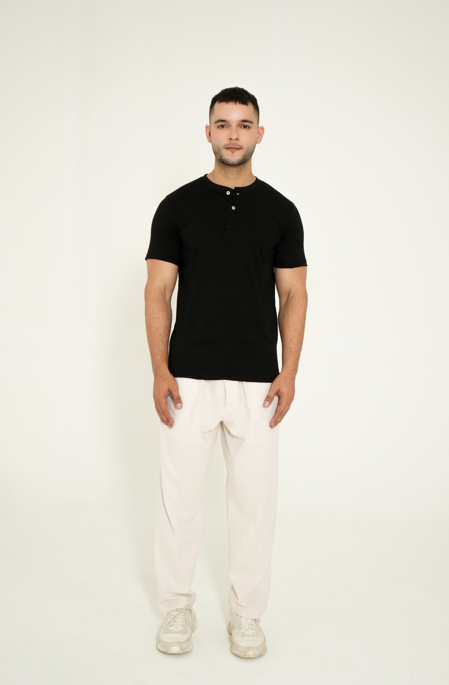 MEN BLACK T-SHIRT Reality