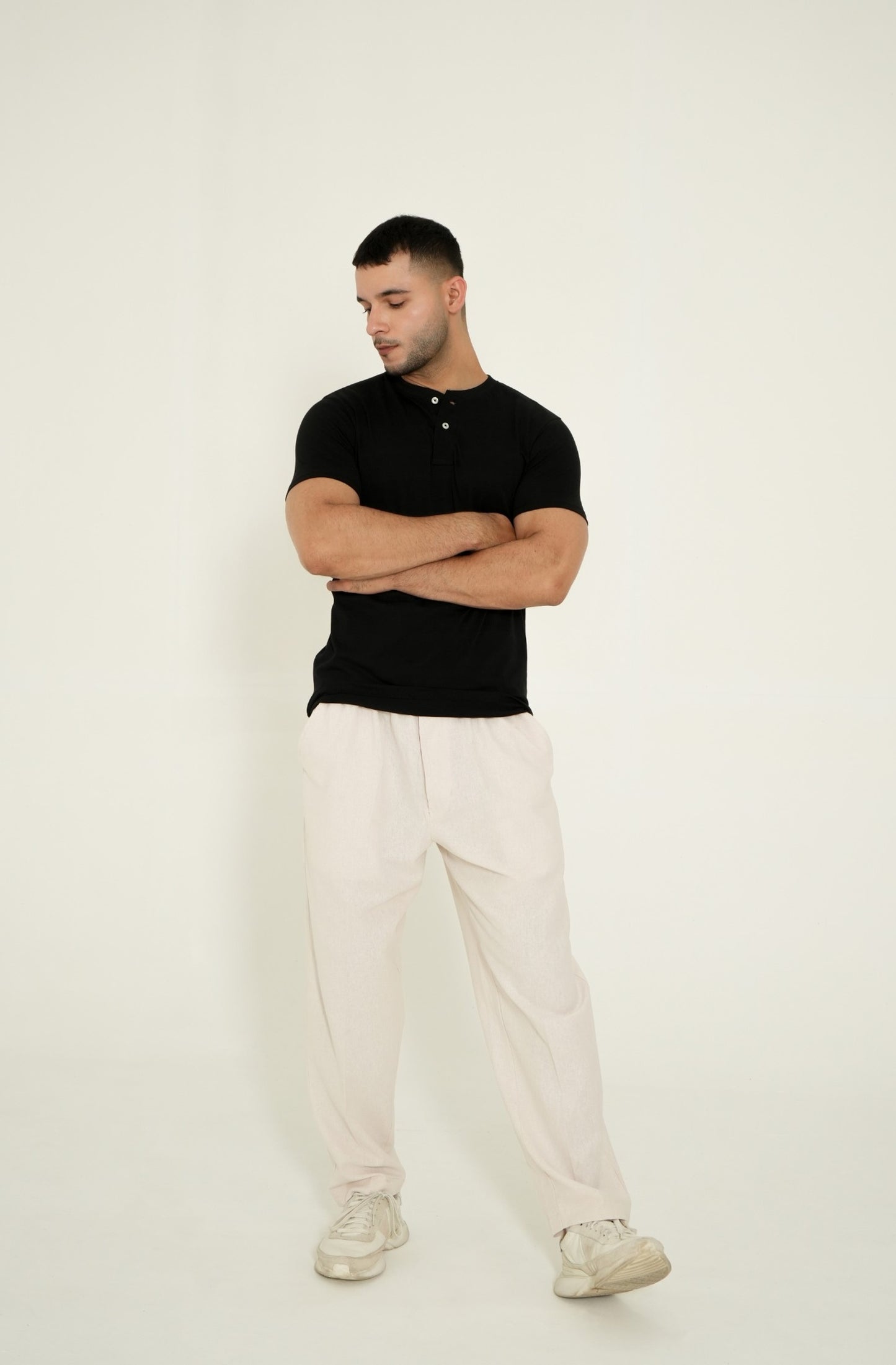 MEN BLACK T-SHIRT Reality