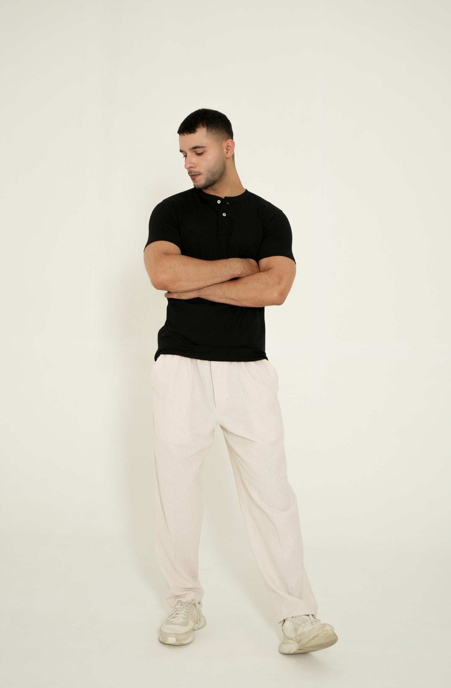 MEN BLACK T-SHIRT Reality