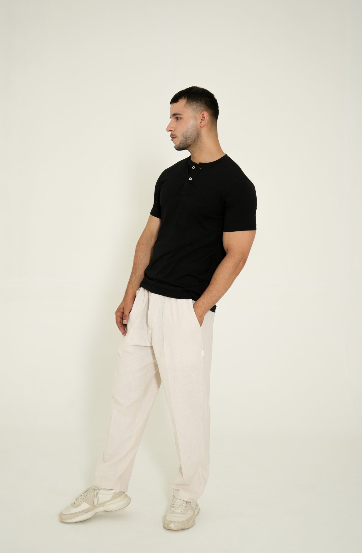 MEN BLACK T-SHIRT Reality