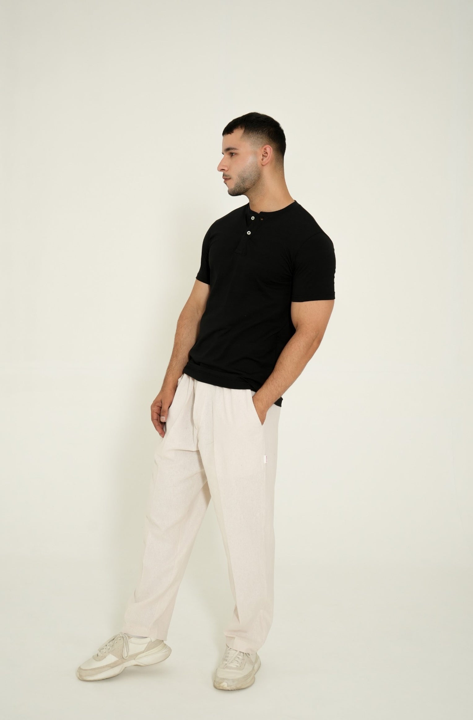 MEN BLACK T-SHIRT Reality