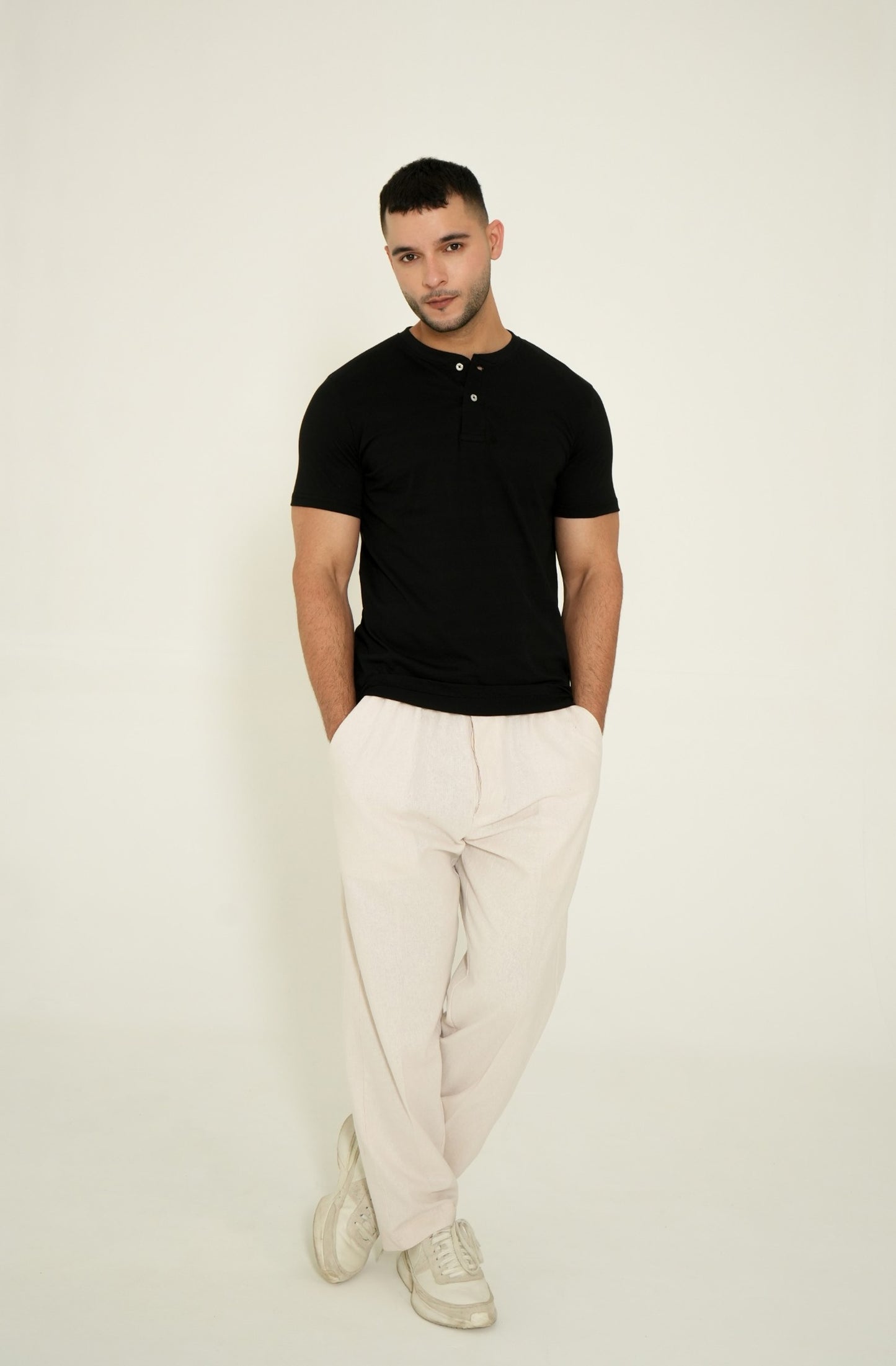 MEN BLACK T-SHIRT Reality
