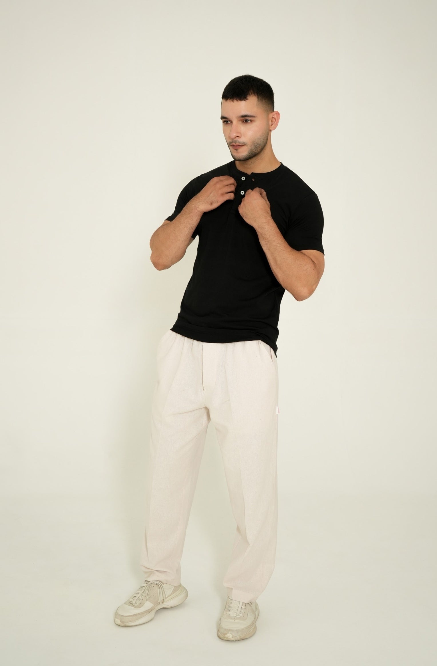 MEN BLACK T-SHIRT Reality